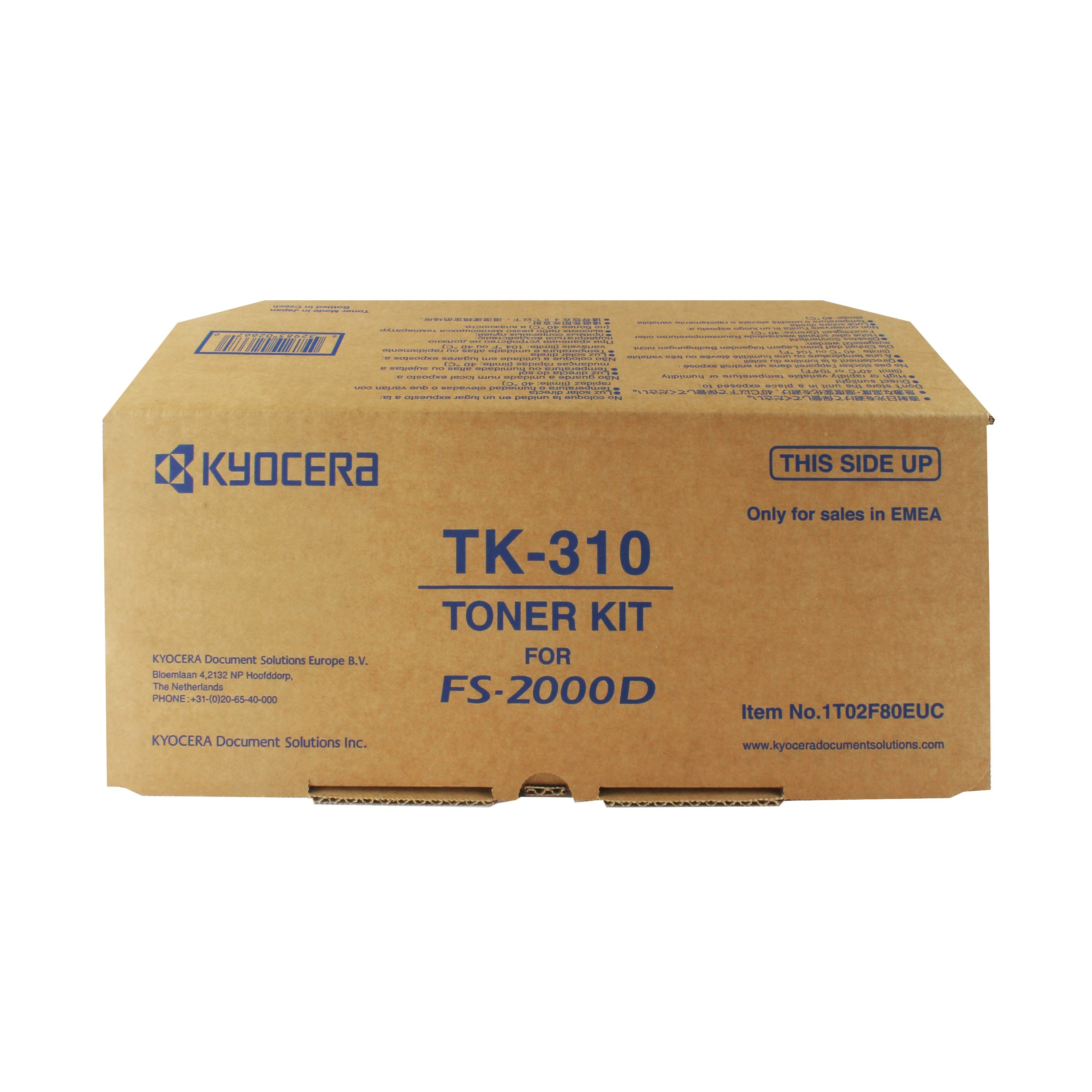 Image of Kyocera TK-310 Toner Cartridge Black 1T02F80EUC