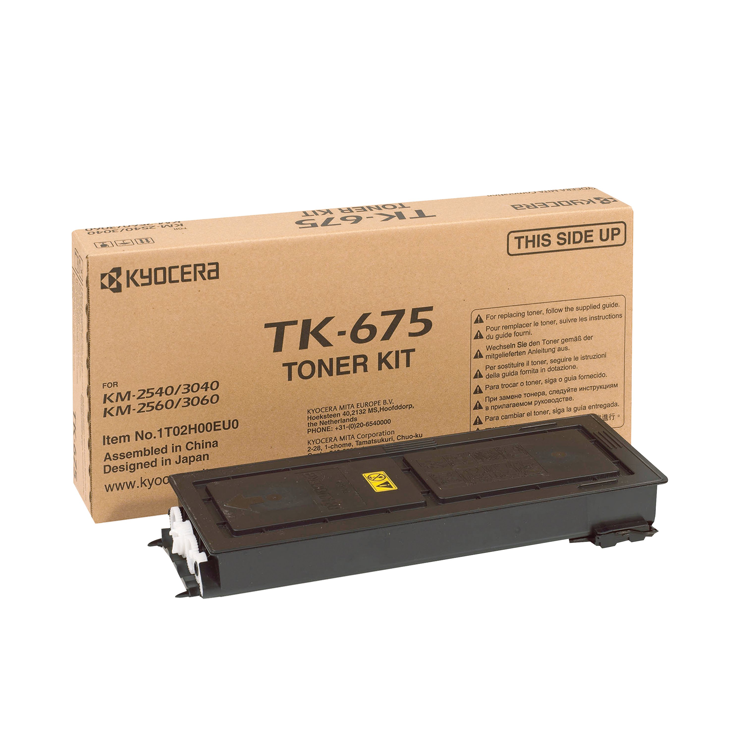 Image of Kyocera TK-675K Toner Cartridge Black 1T02H00EU0