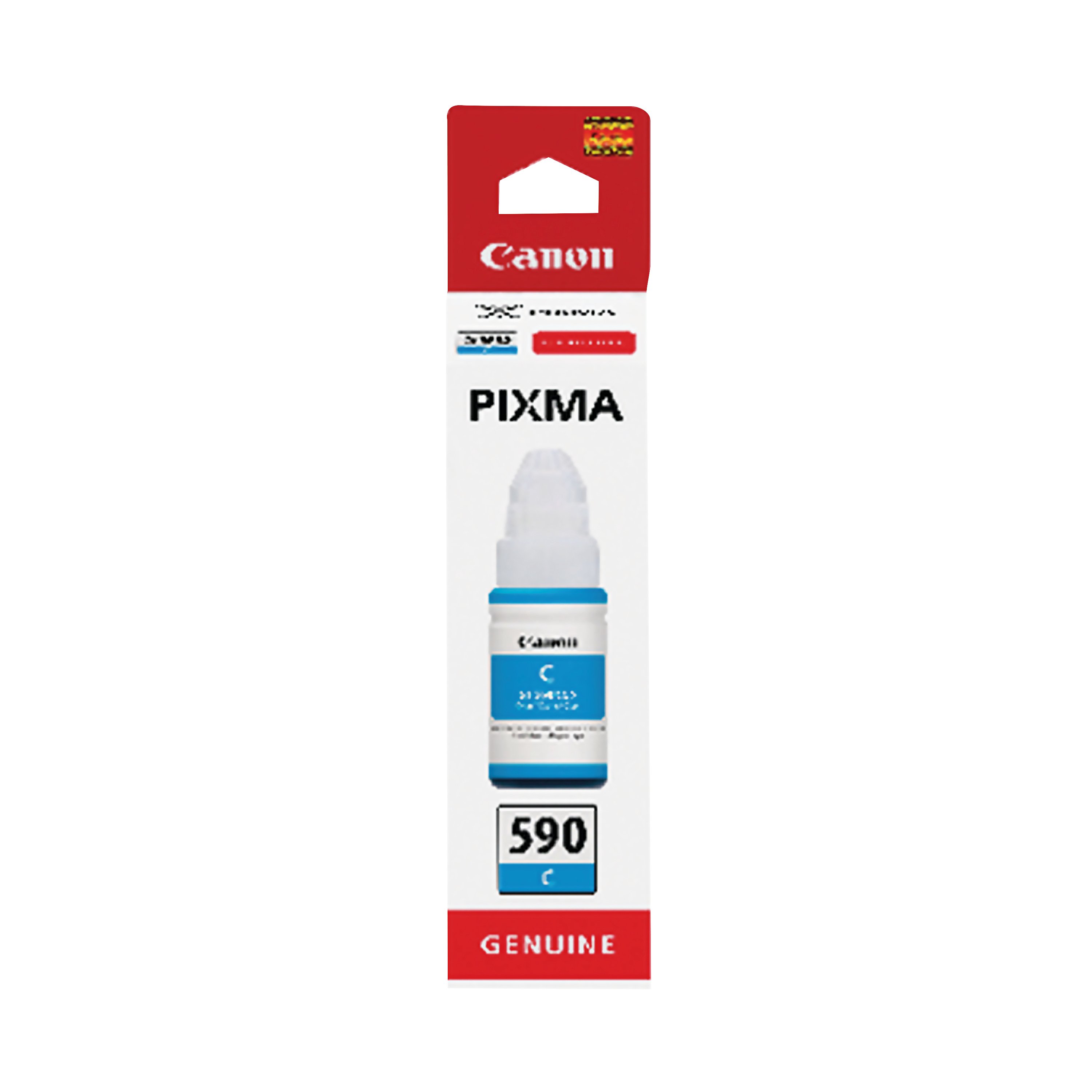 Image of Canon GI-590C Ink Bottle Cyan 1604C001