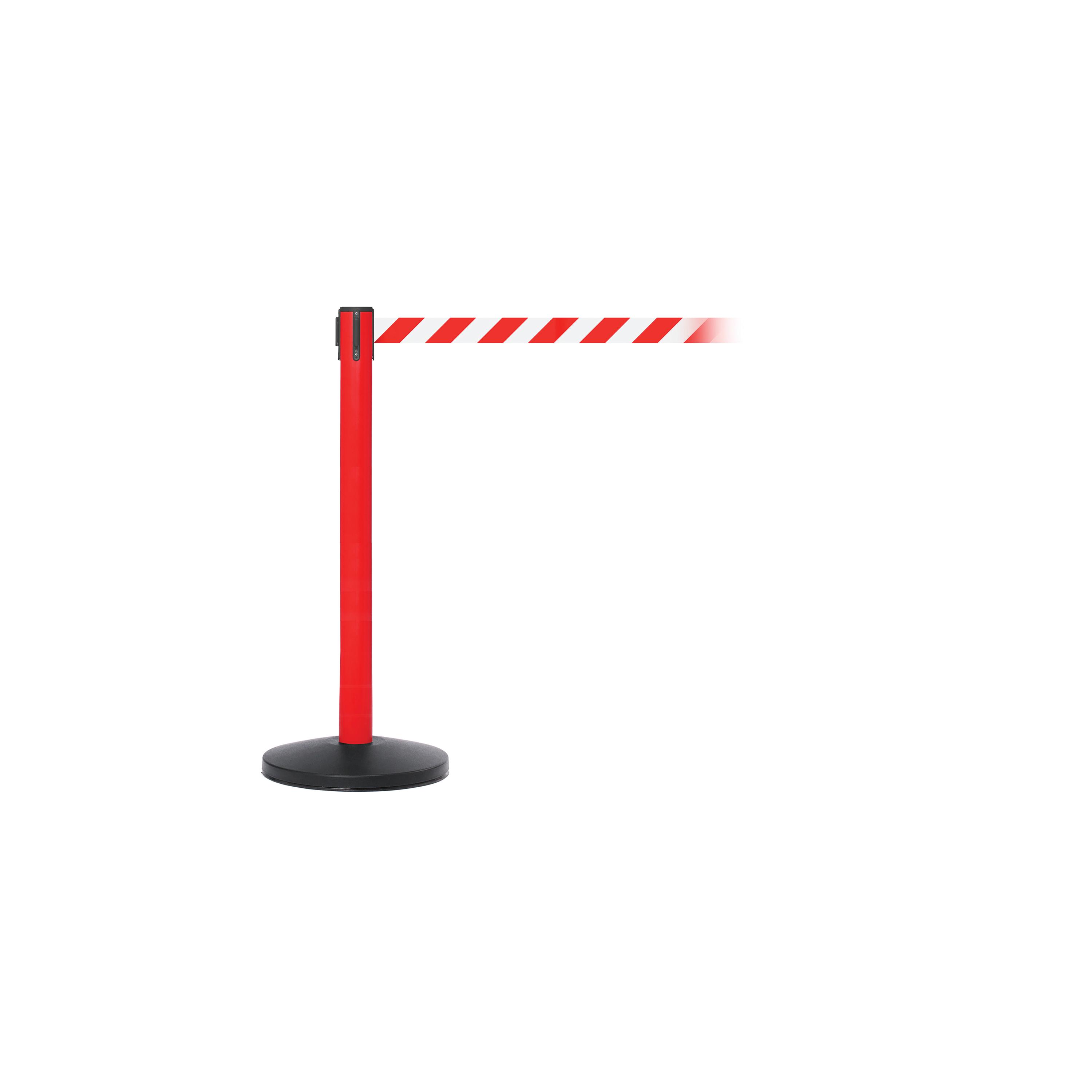 Red Post Vehicle SafetyMaster 450 Red Post No Entry Red/White 3.4m Pack of 2