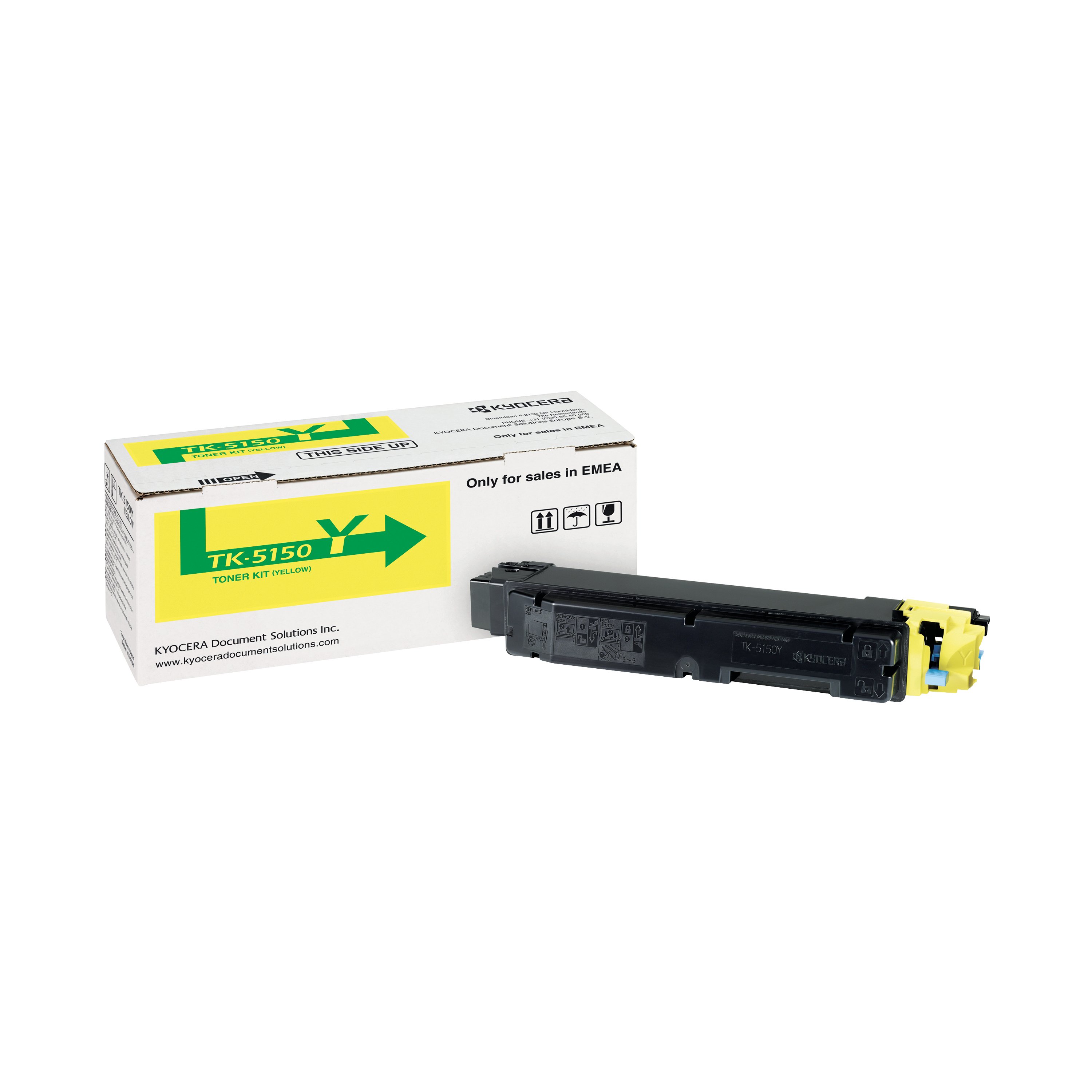 Image of Kyocera TK5150Y Toner Cartridge Yellow TK-5150Y