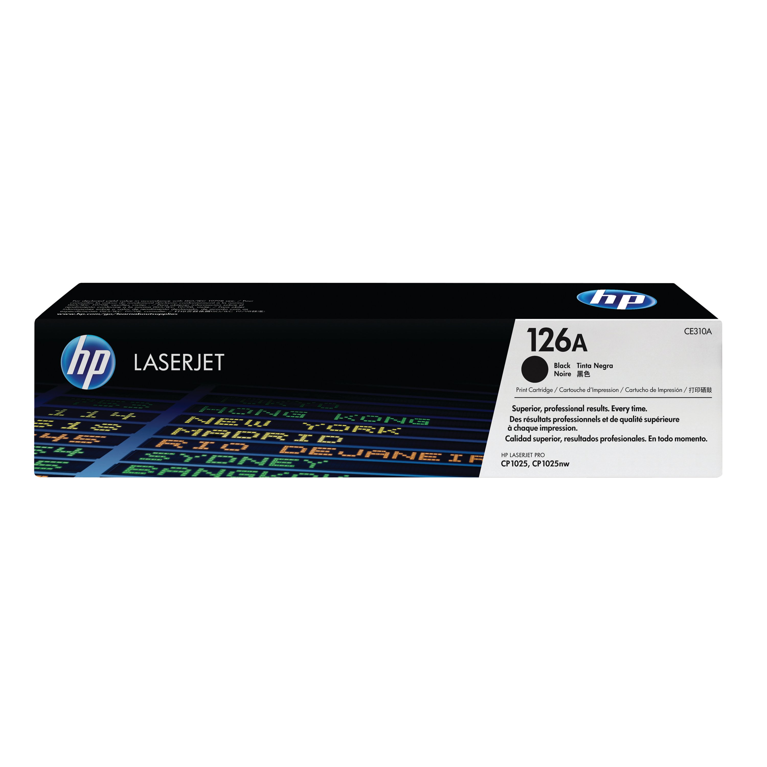 Image of HP 126A Original LaserJet Toner Cartridge Black CE310A