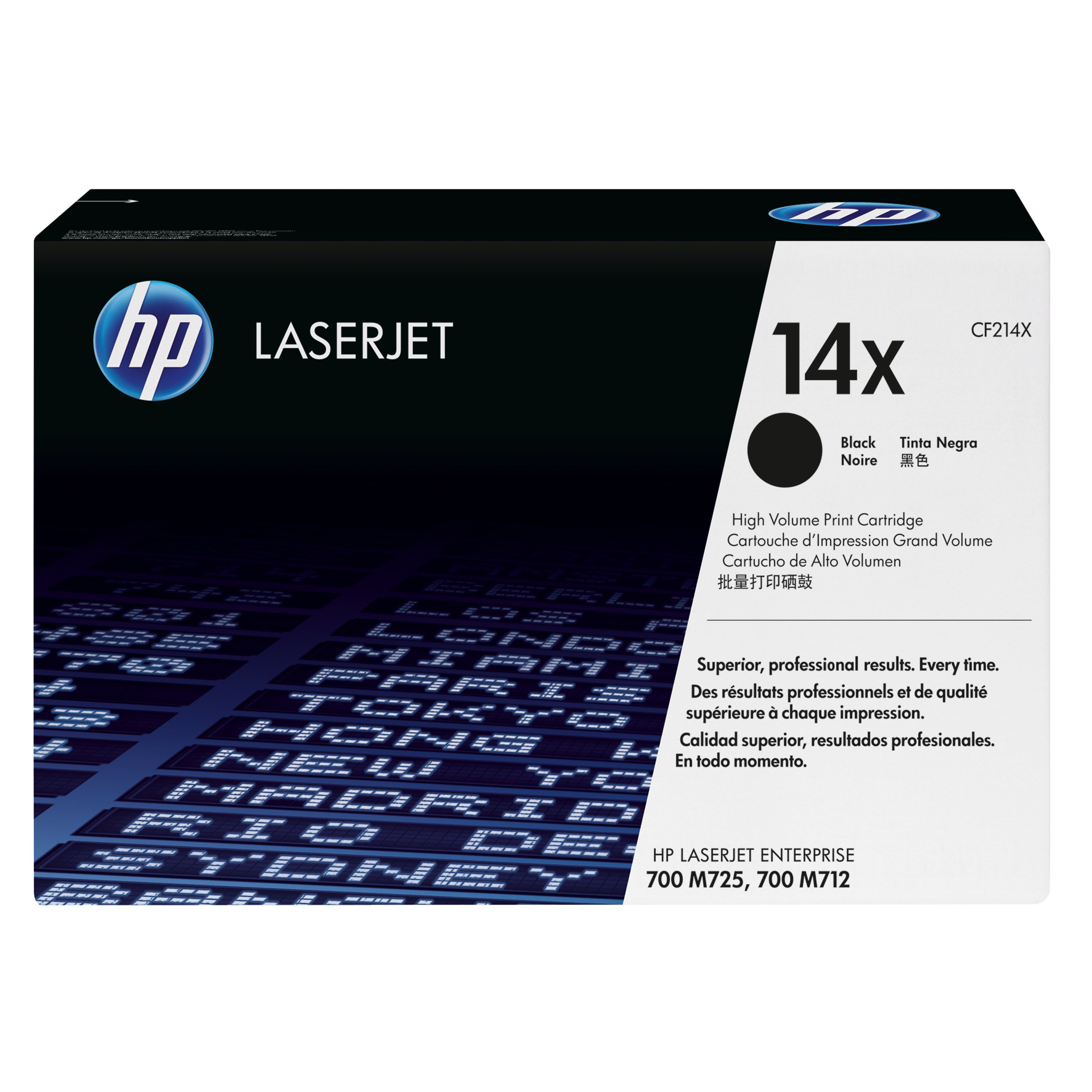 Image of HP 14X Original LaserJet Toner Cartridge High Yield Black CF214X