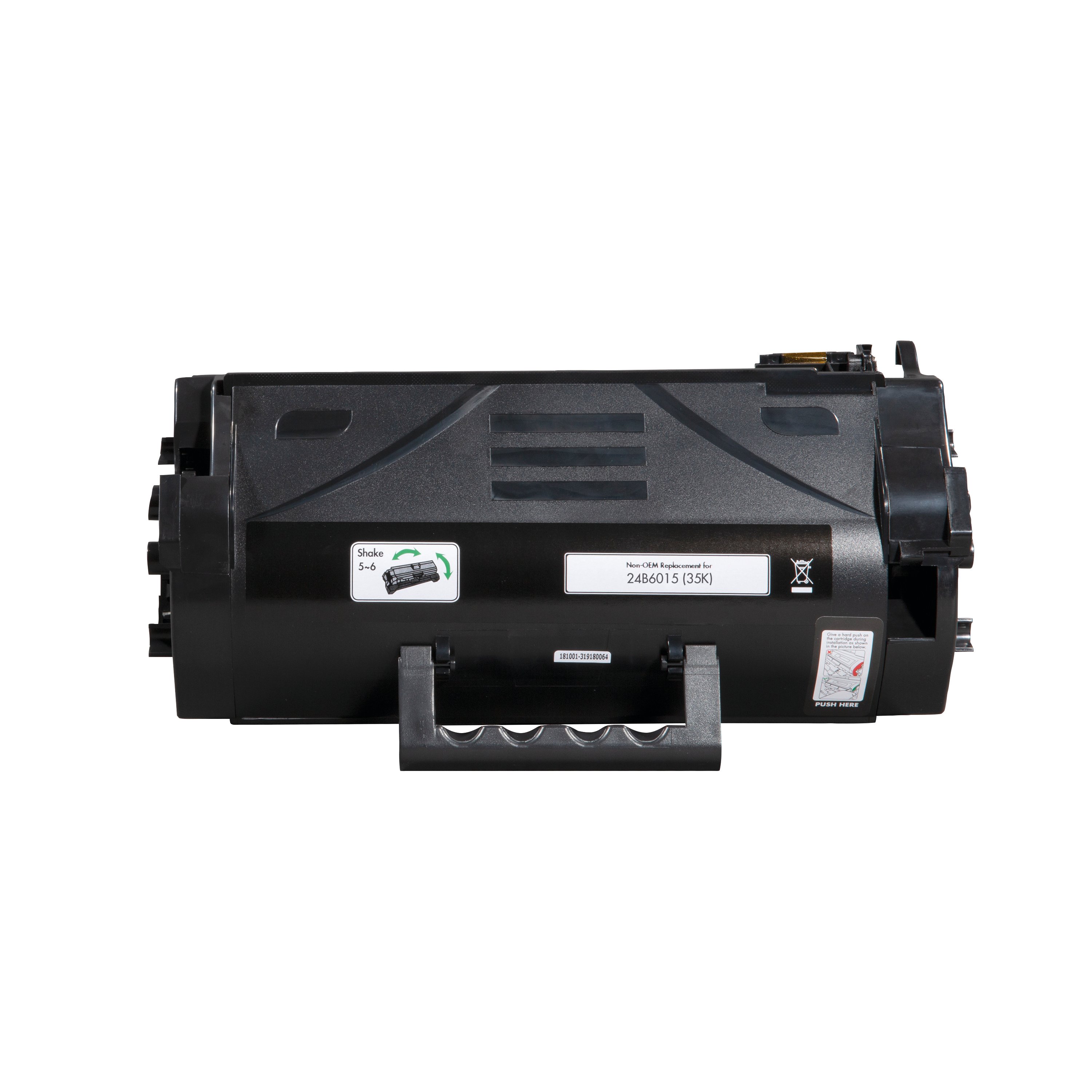 Image of Q-Connect Lexmark 24B6015 Compatible Toner Cartridge Black 24B6015-COMP