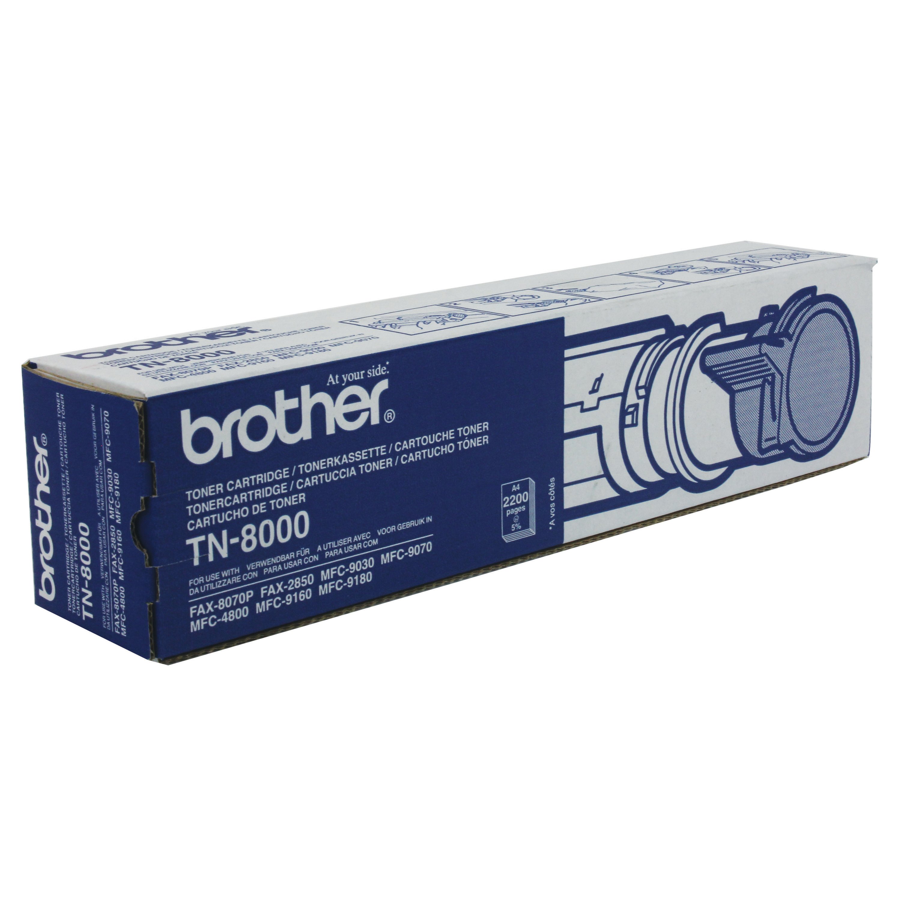 Image of Brother TN-8000 Toner Cartridge Black TN8000