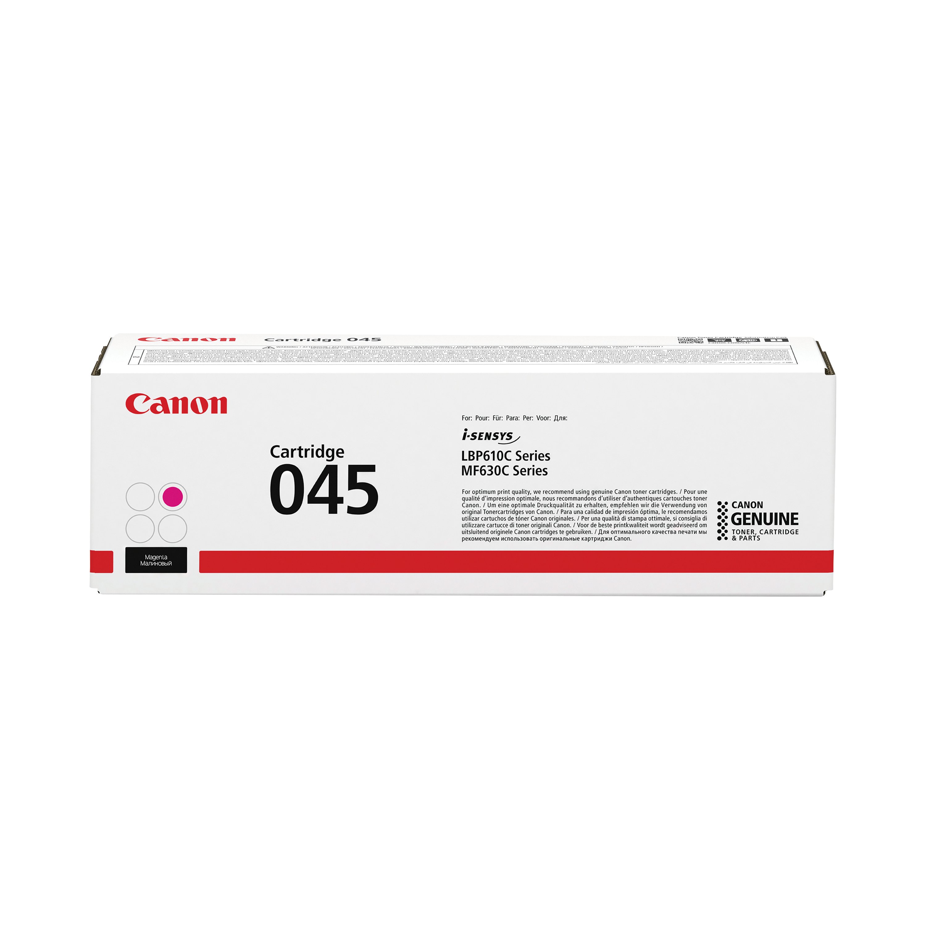 Image of Canon 045M Toner Cartridge Magenta 1240C002