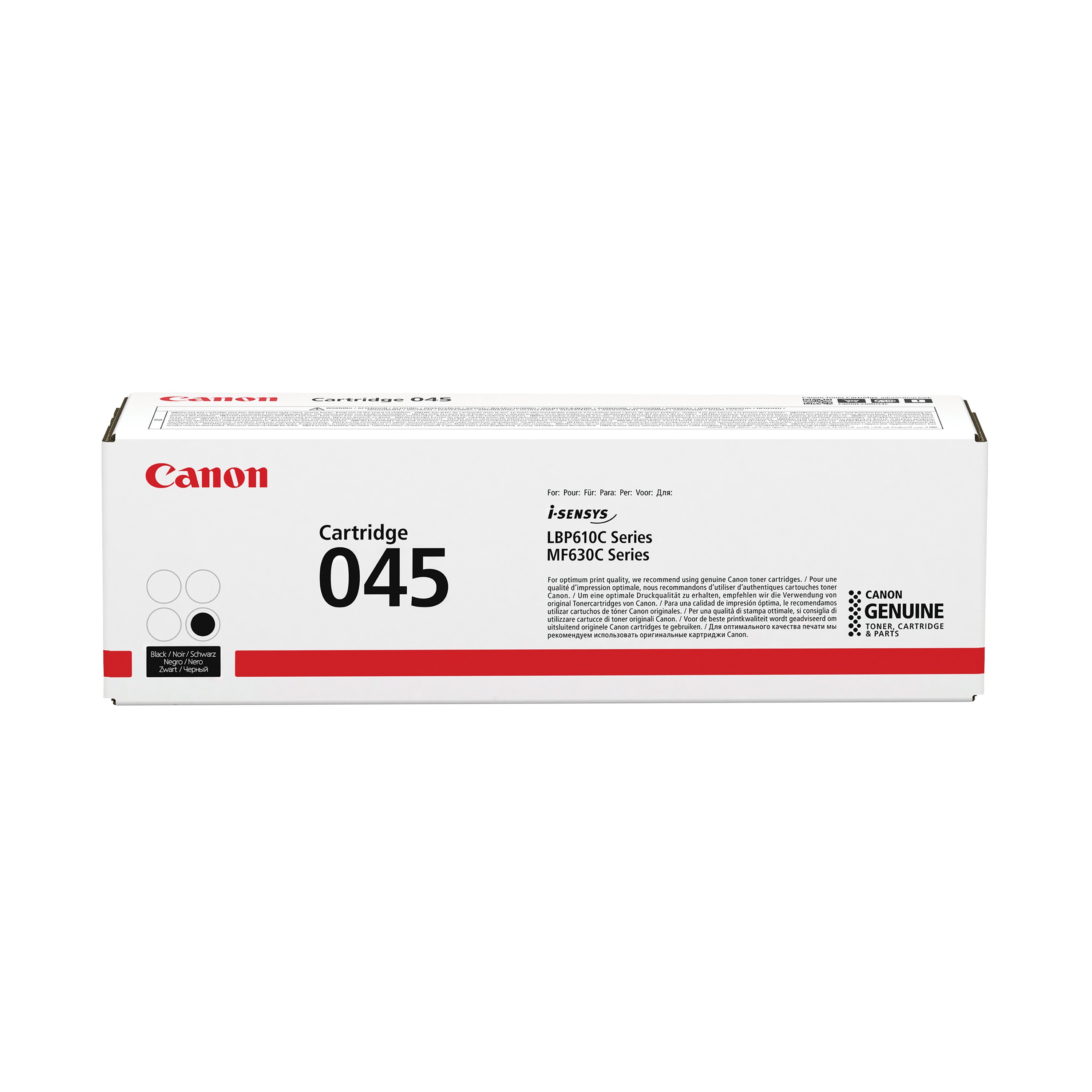 Image of Canon 045BK Toner Cartridge Black 1242C002