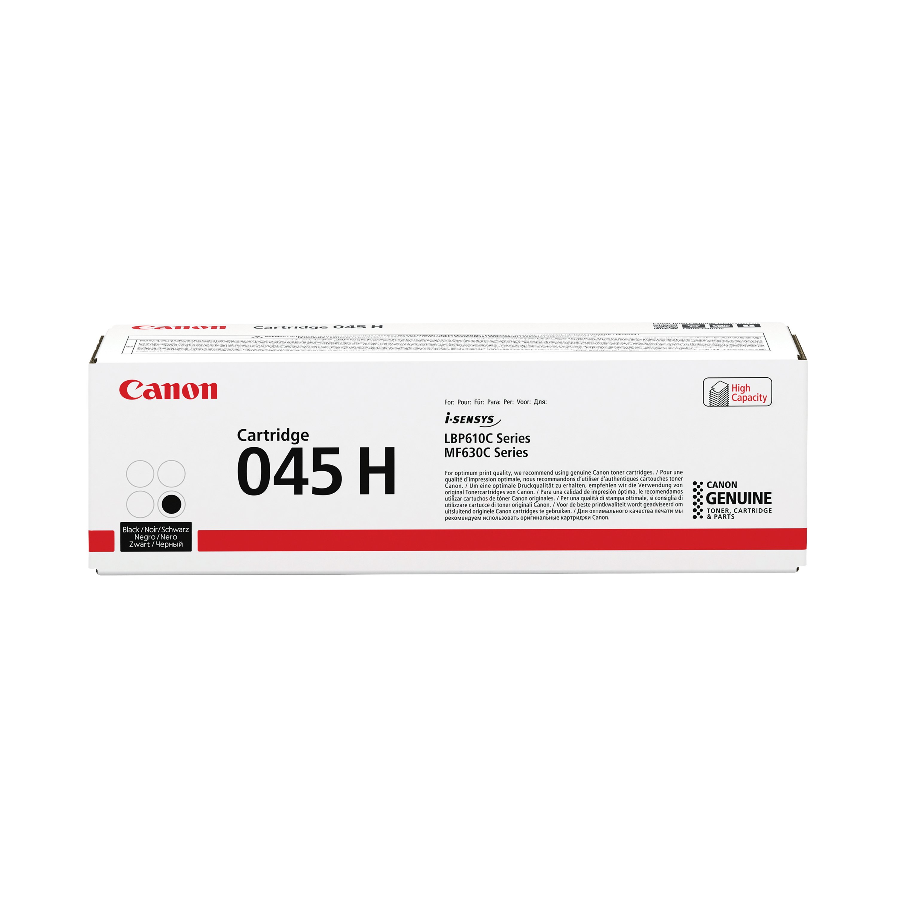 Image of Canon 045H Toner Cartridge High Yield Black 1246C002