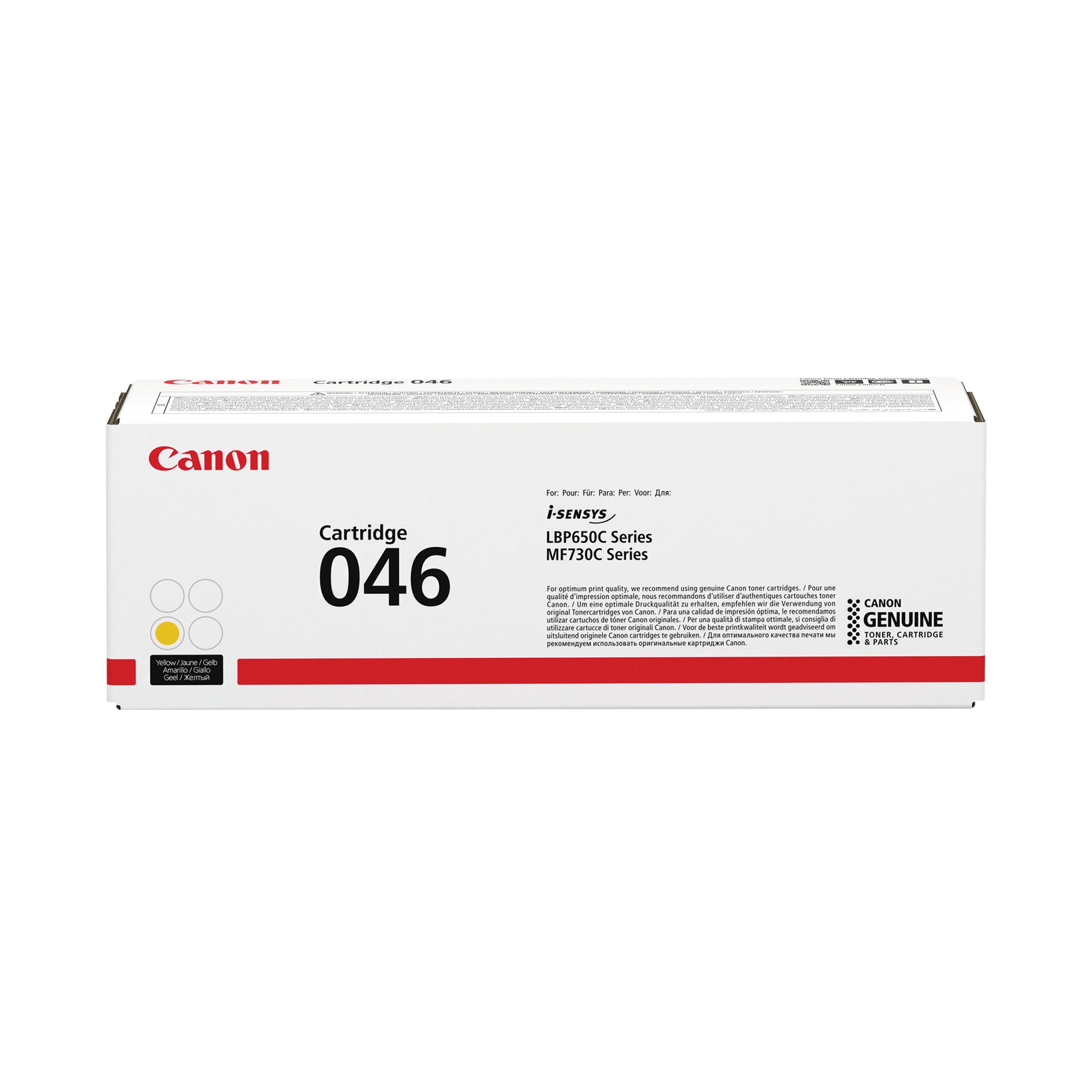 Image of Canon 046Y Toner Cartridge Yellow 1247C002