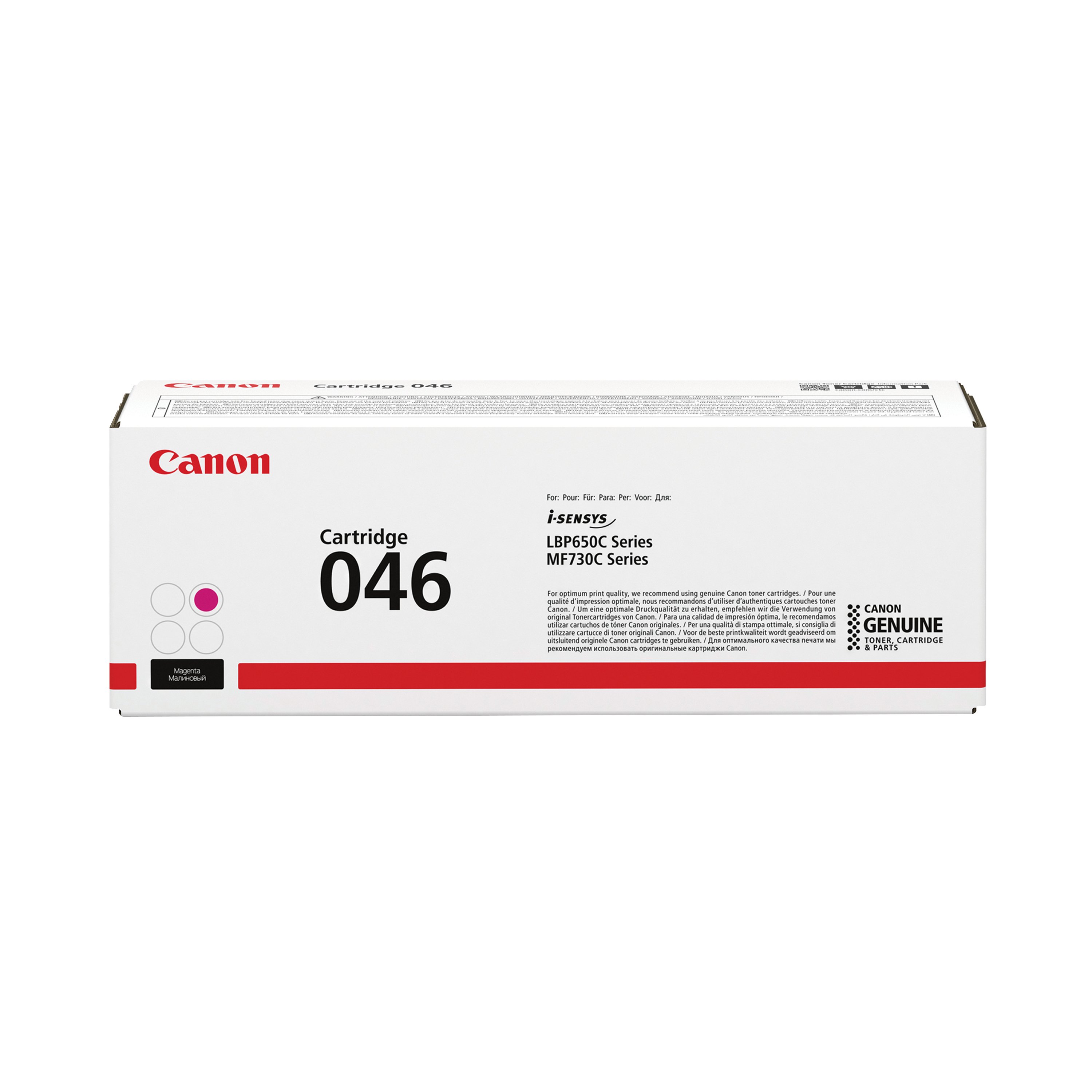 Image of Canon 046M Toner Cartridge Magenta 1248C002