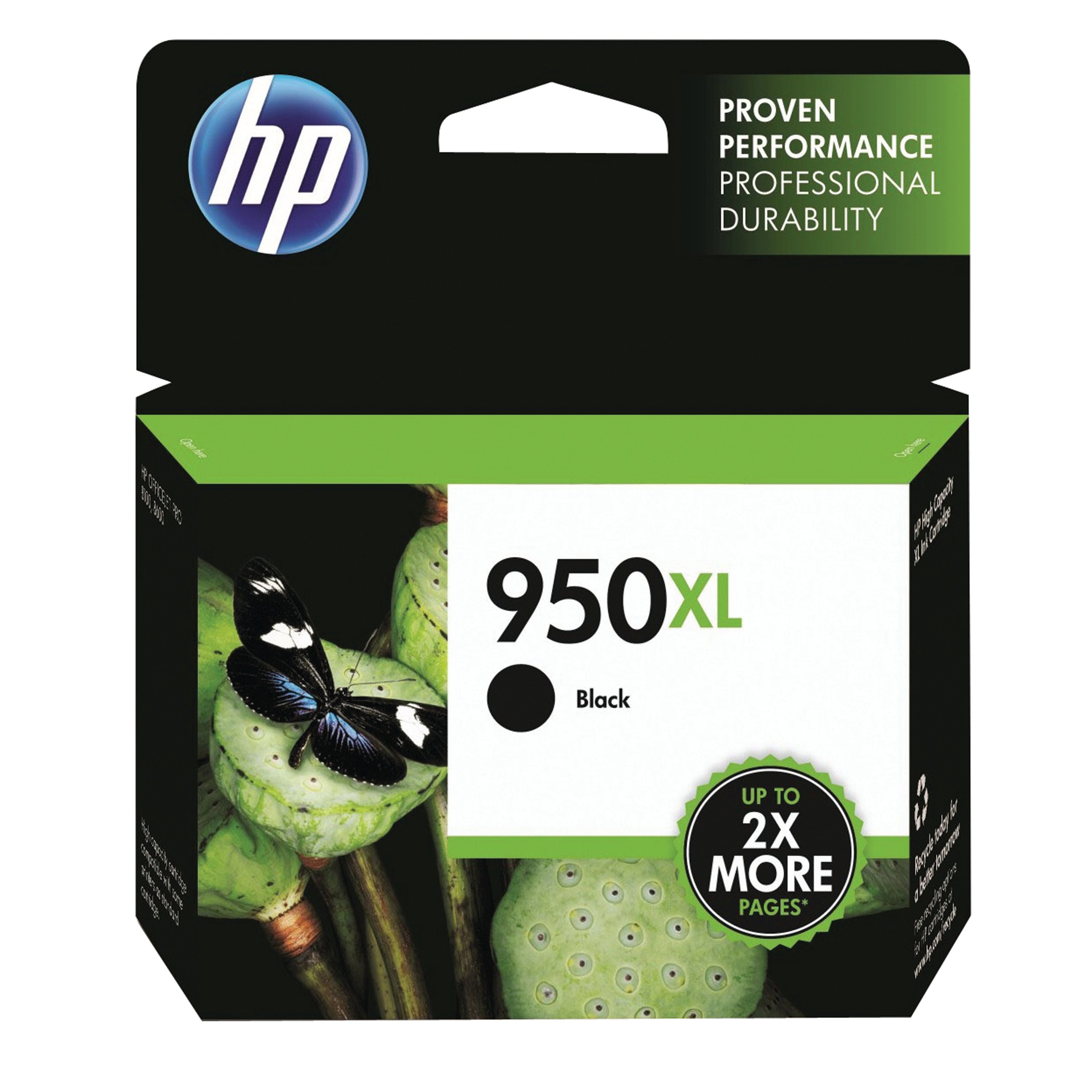 Image of HP 950XL Original Ink Cartridge High Yield Black CN045AE