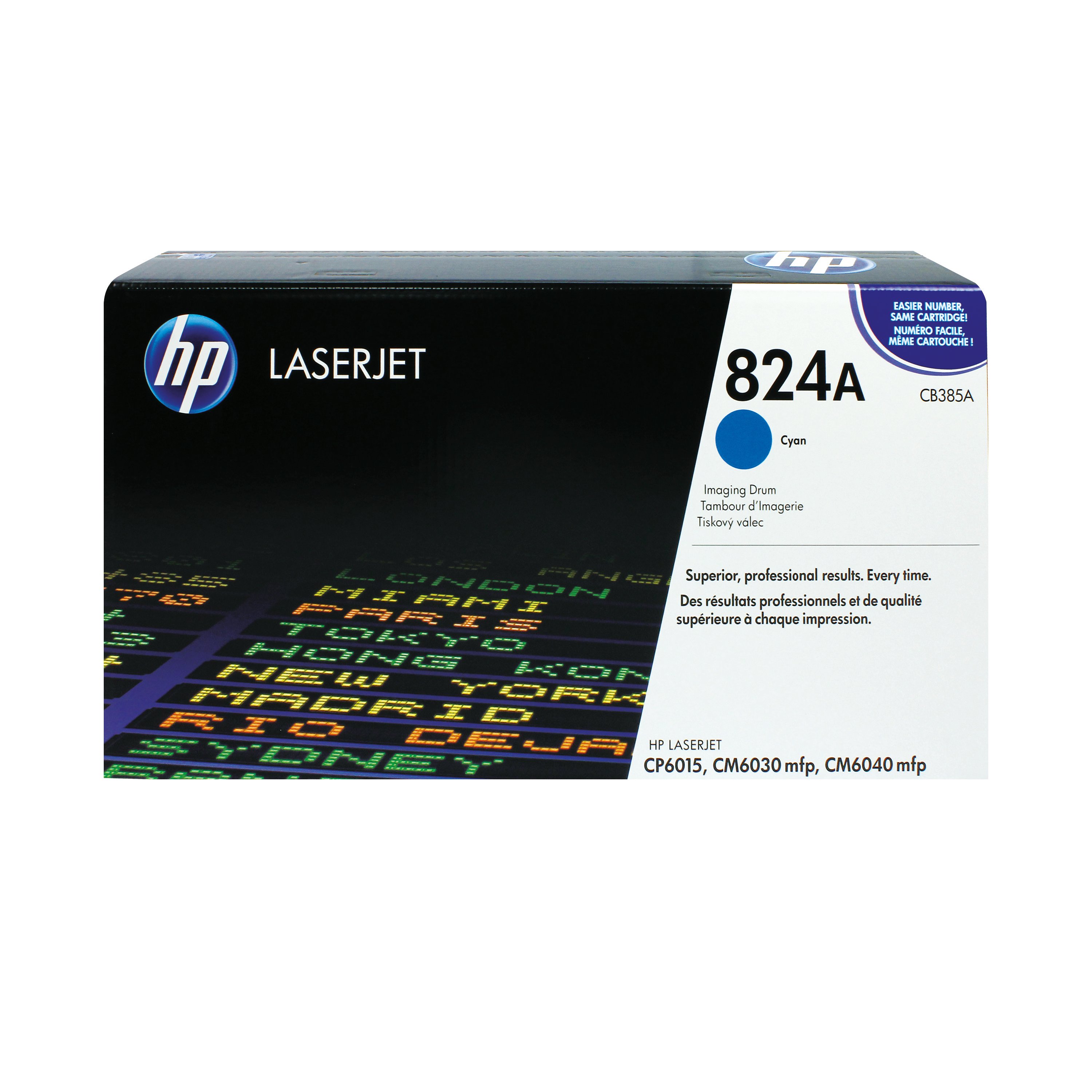 Image of HP 824A Original LaserJet Imaging Drum Cyan CB385A