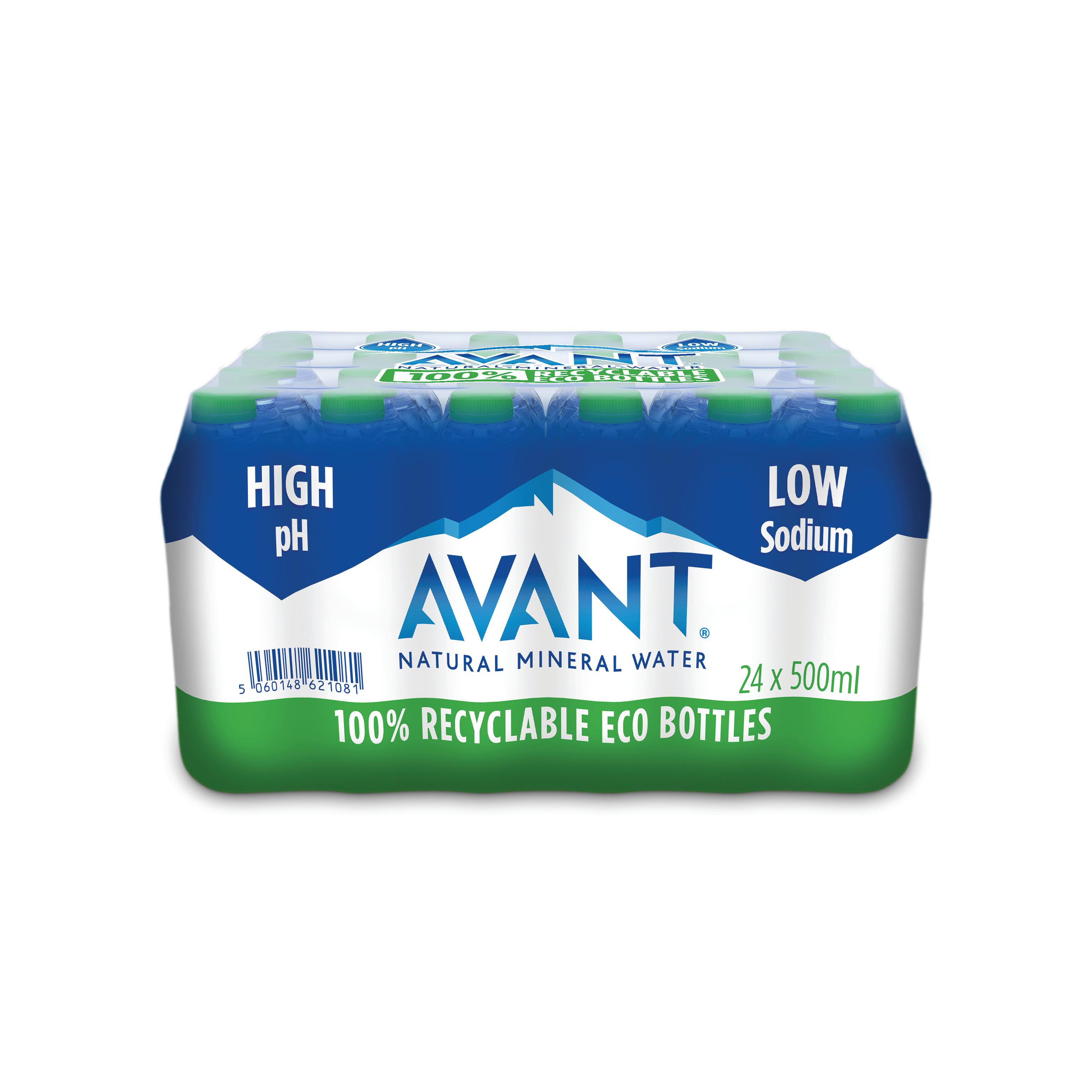 Avant Natural Mineral Water 500ml (Pack of 24) AVA005