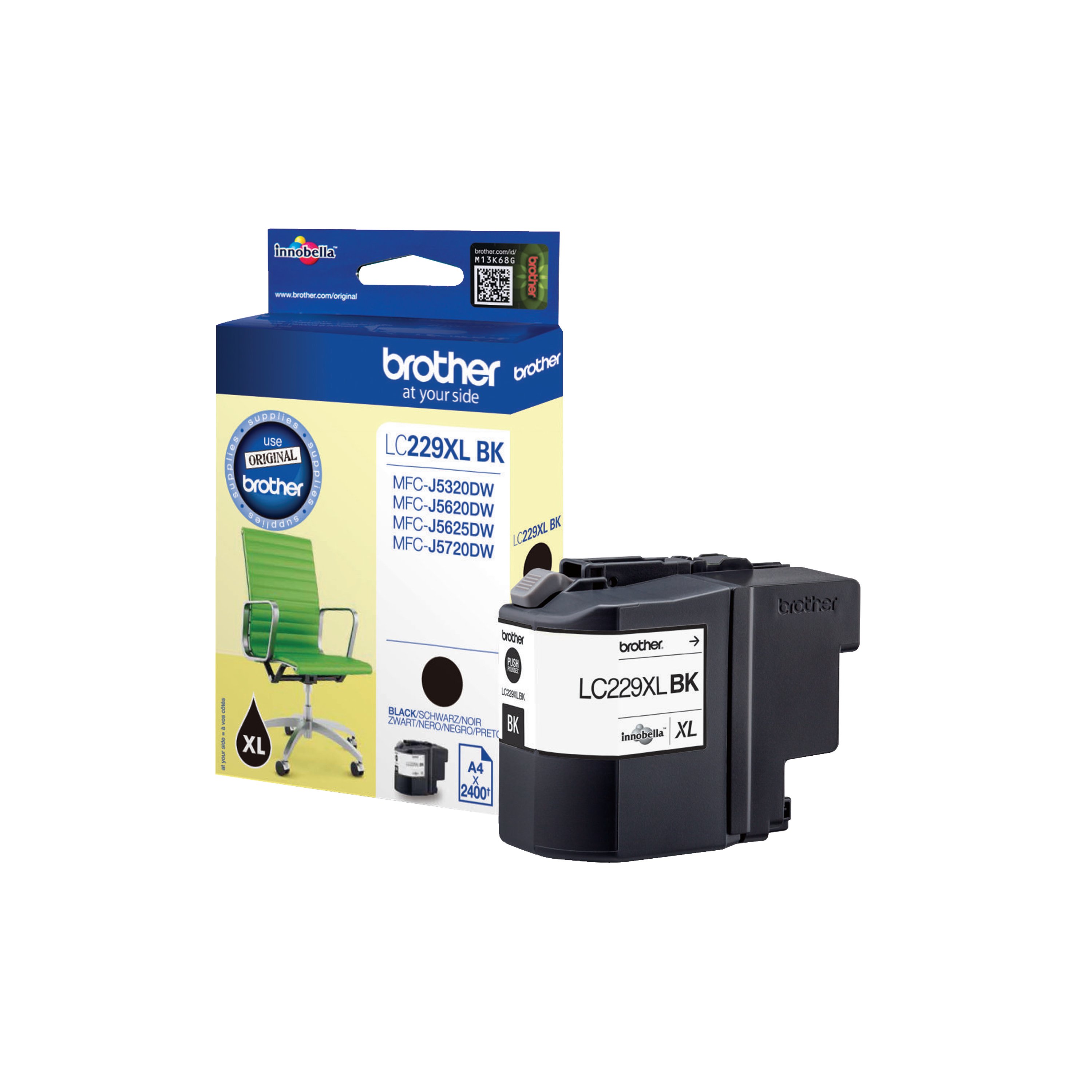 Image of Brother LC229XLBK Inkjet Cartridge High Yield Black LC229XLBK