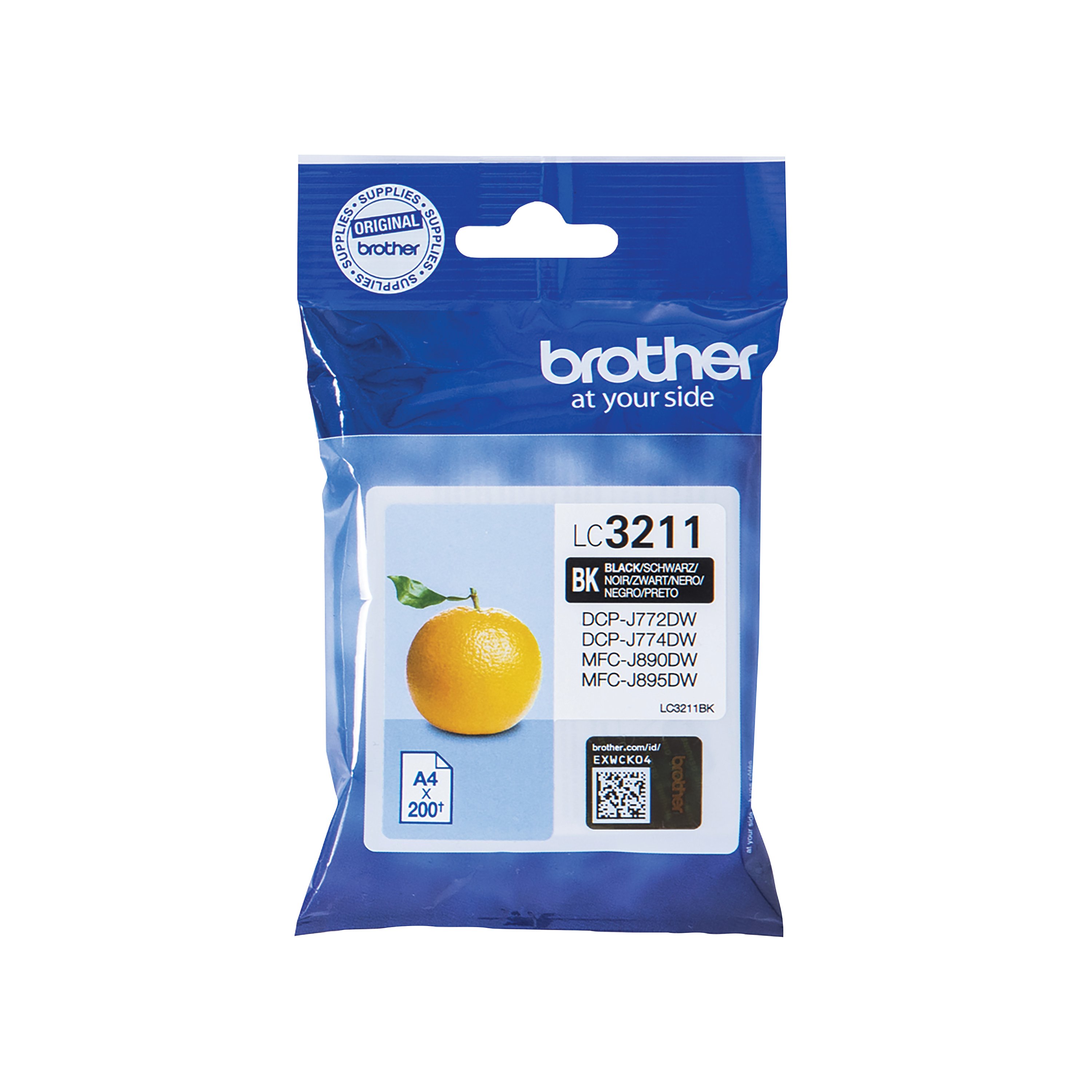 Image of Brother LC3211BK Inkjet Cartridge Black LC3211BK