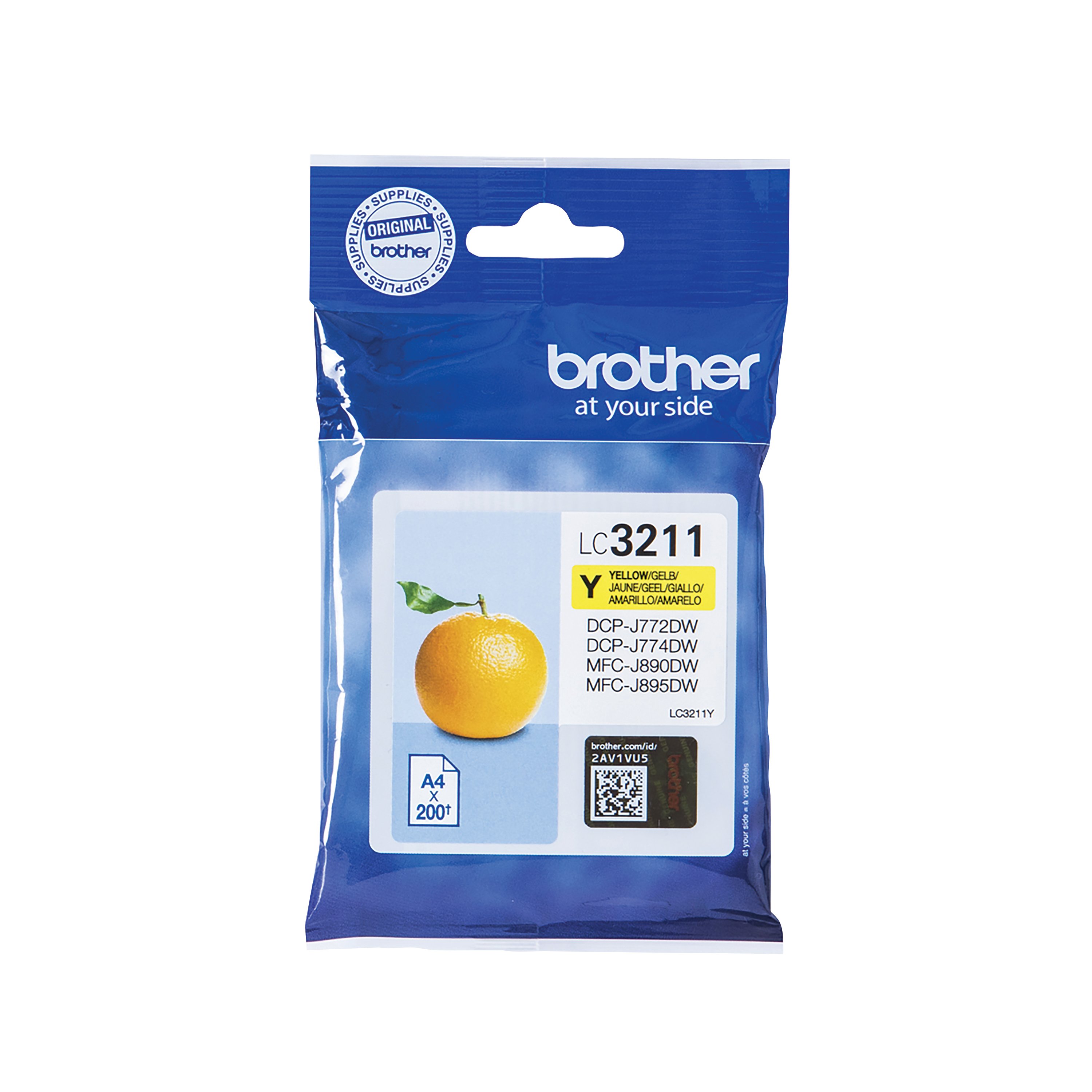 Image of Brother LC3211Y Inkjet Cartridge Yellow LC3211Y