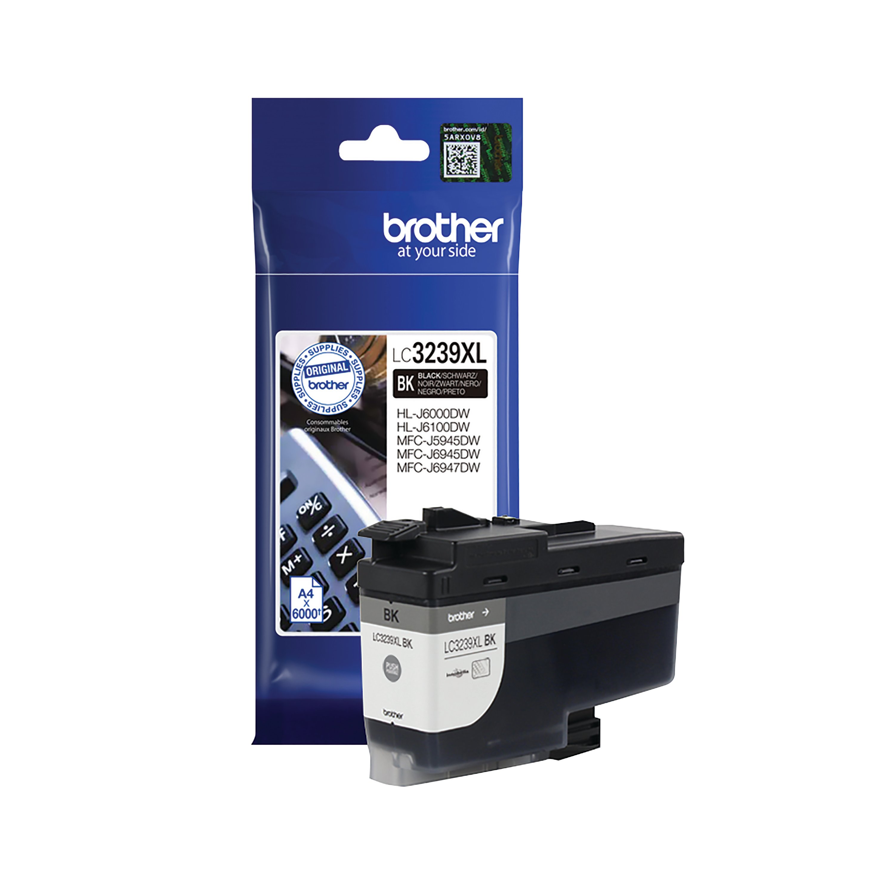 Image of Brother LC3239XLBK Inkjet Cartridge High Yield Black LC3239XLBK