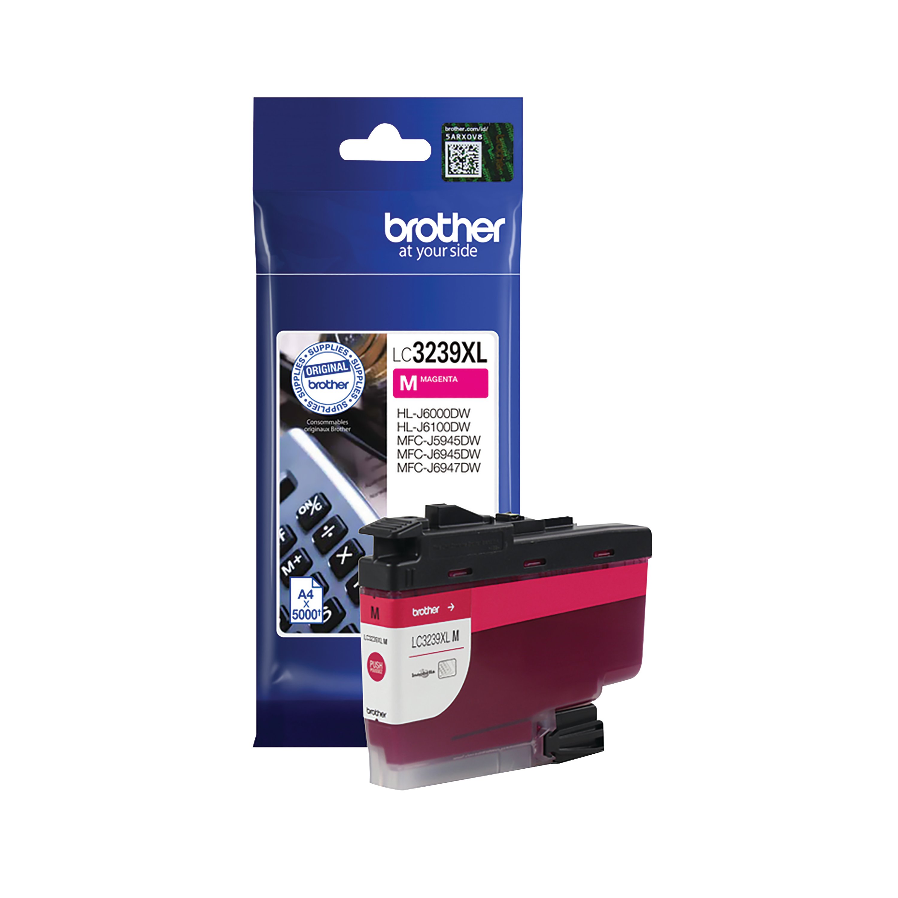 Image of Brother LC3239XLM Inkjet Cartridge High Yield Magenta LC3239XLM