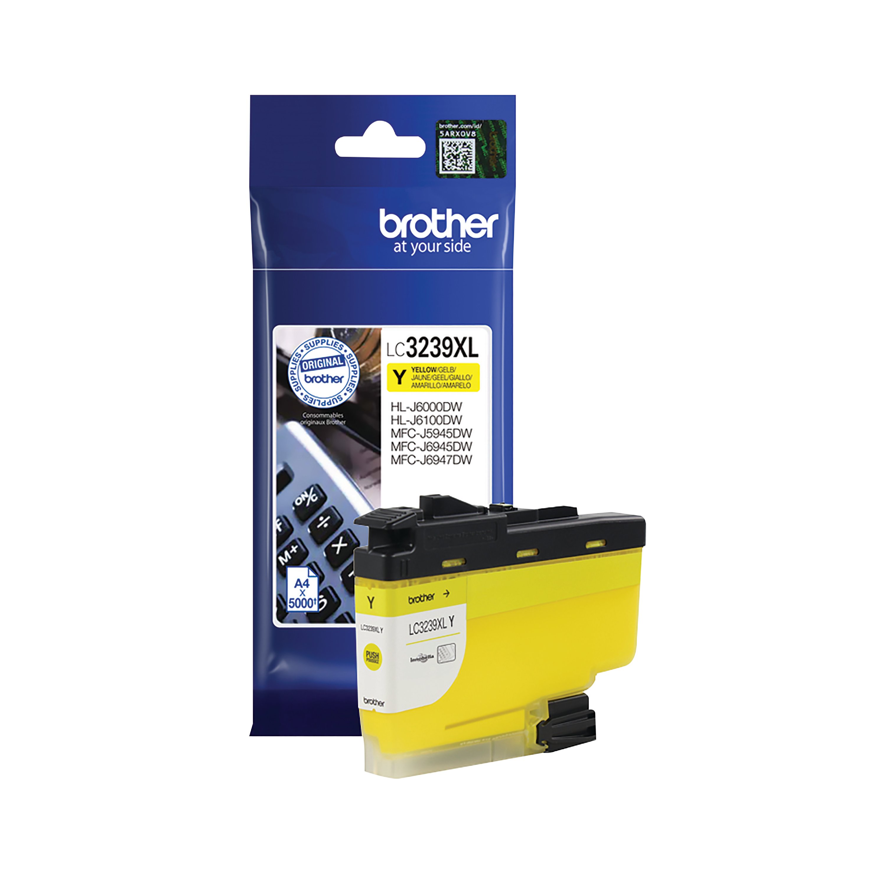 Image of Brother LC3239XLY Inkjet Cartridge High Yield Yellow LC3239XLY