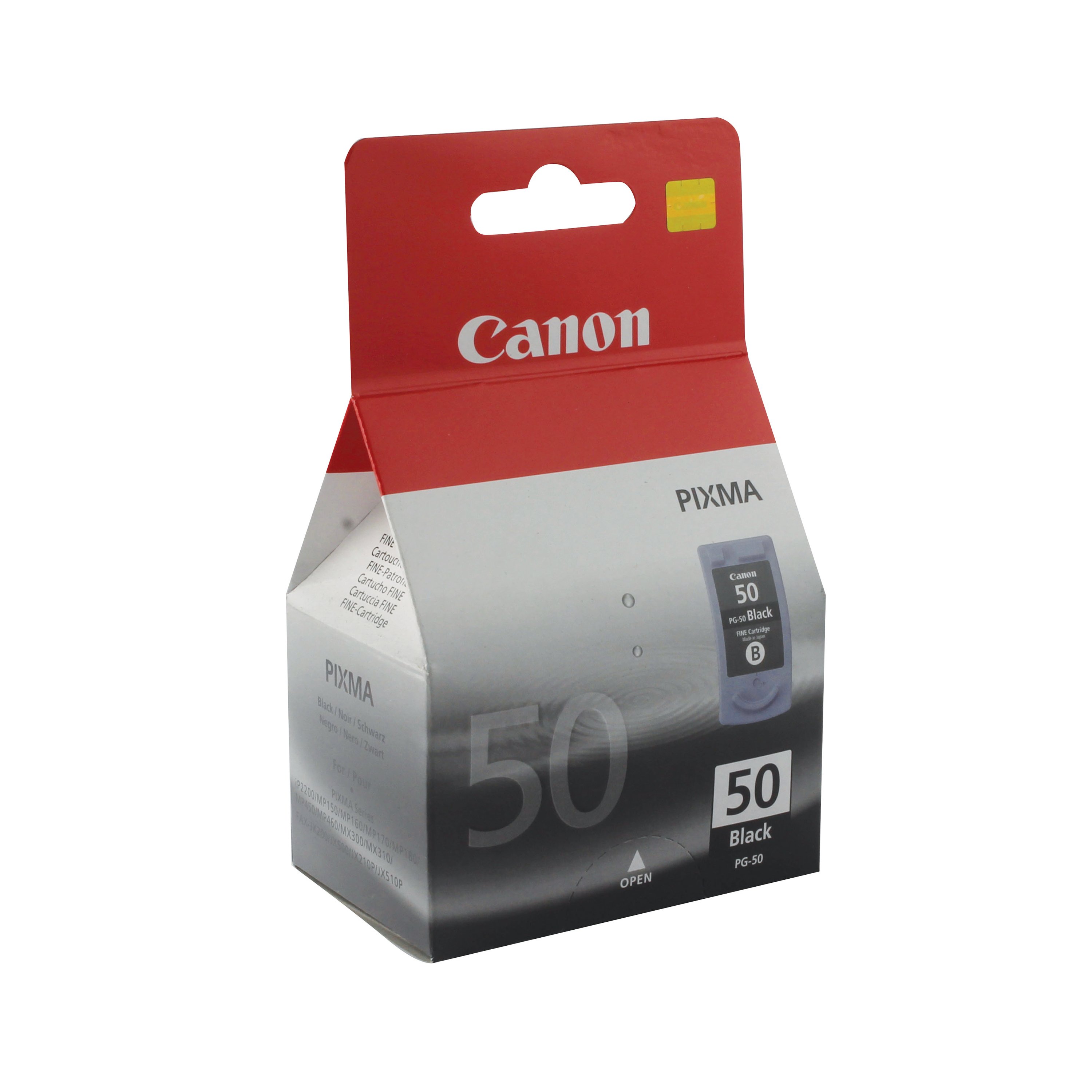 Image of Canon PG-50BK Inkjet Cartridge High Yield Black 0616B001