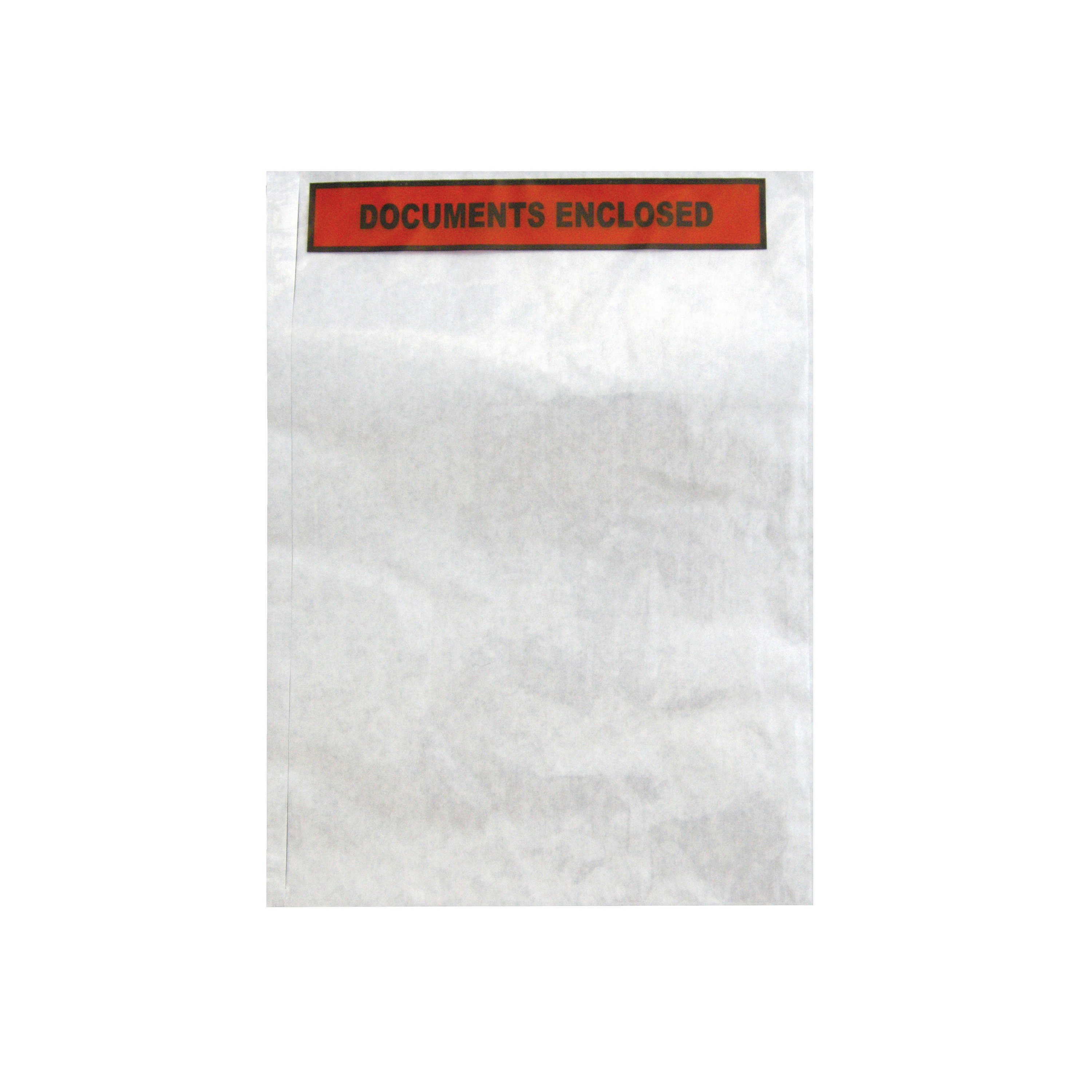 Gosecure Document Envelope GoSecure Document Envelopes Documents Enclosed Self Adhesive A4 (Pack ...