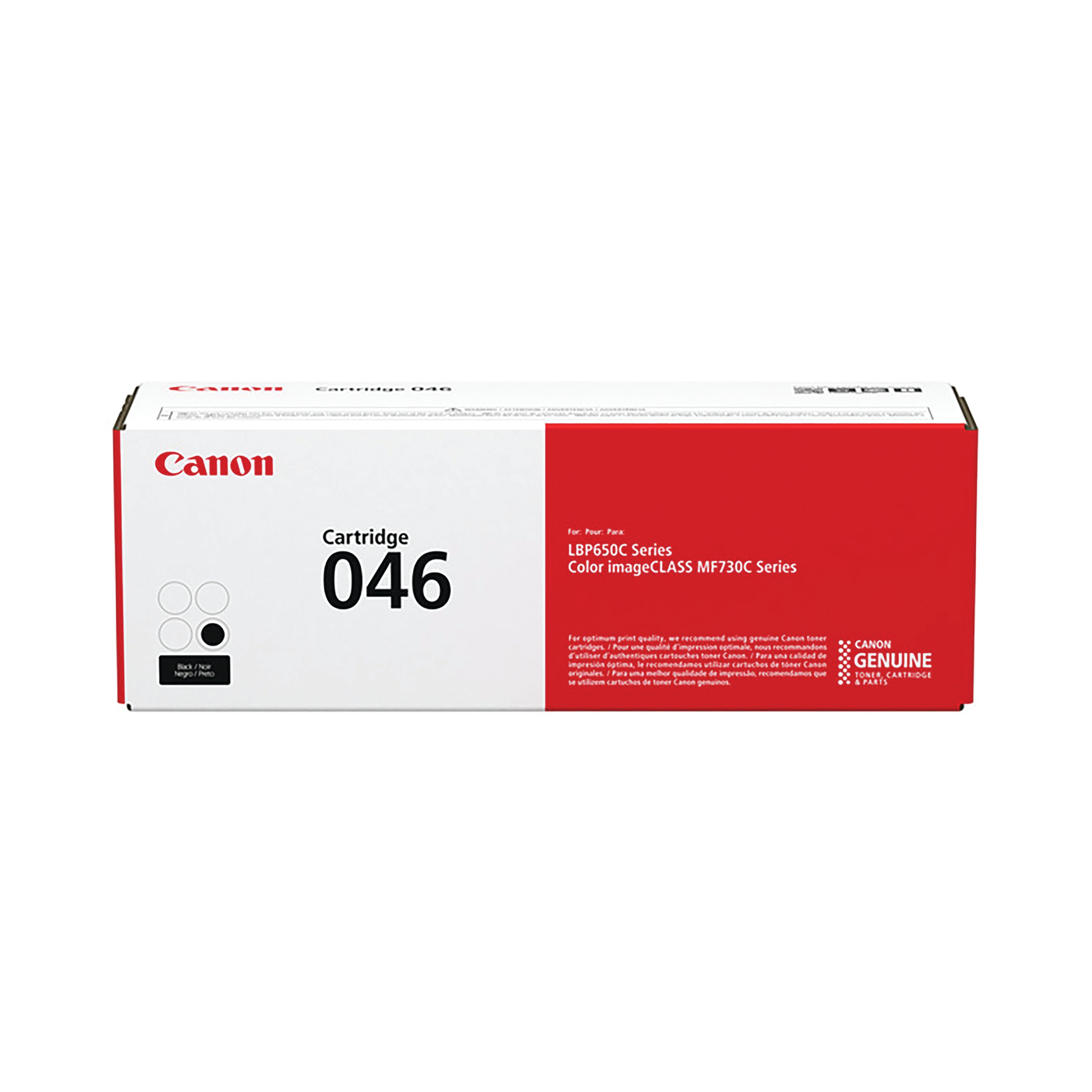 Image of Canon 046BK Toner Cartridge Black 1250C002