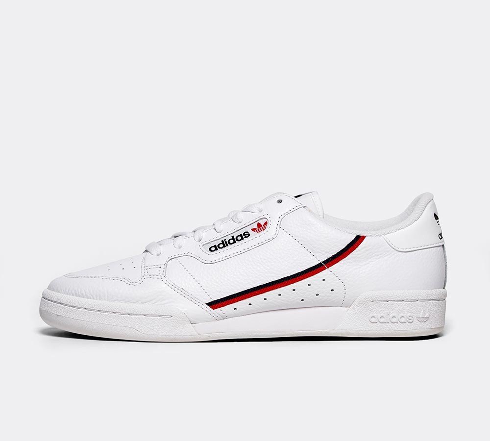 adidas continental 80 all white mens
