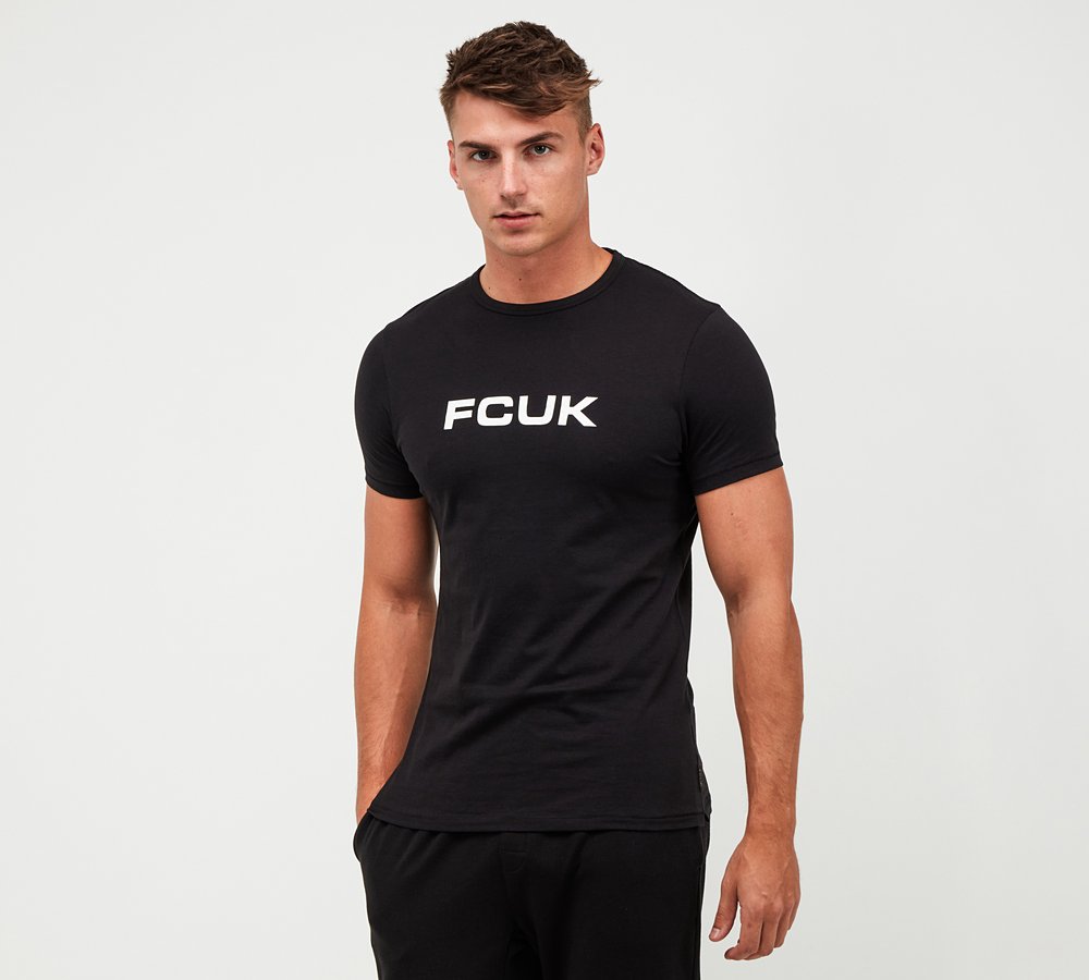 Werkloos Onderzoek voorkant FRENCH CONNECTION - FCUK T-Shirt - Men | eBay