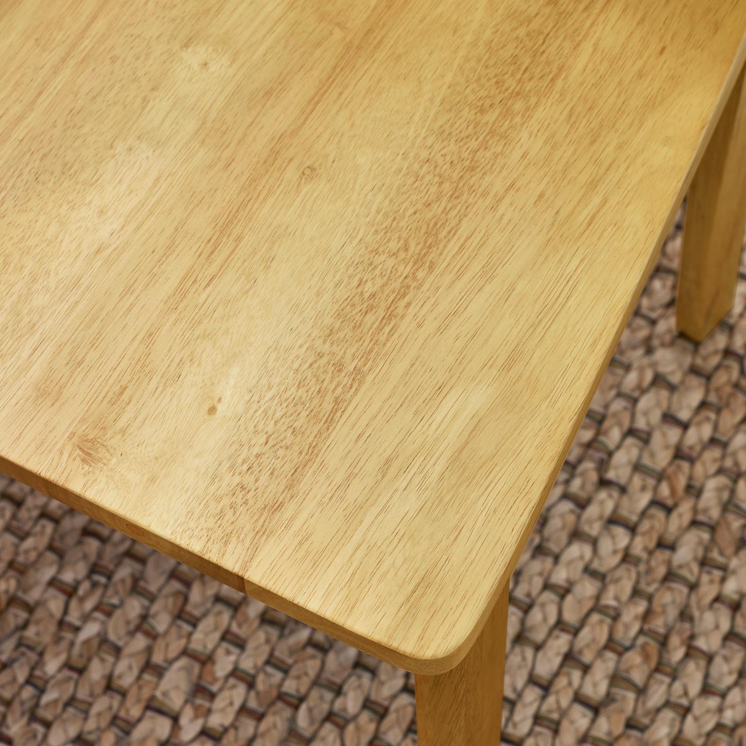 Bude 106cm Round Wooden Dining Table & 4 Millford Chairs Farmhouse - Picture 37 of 38