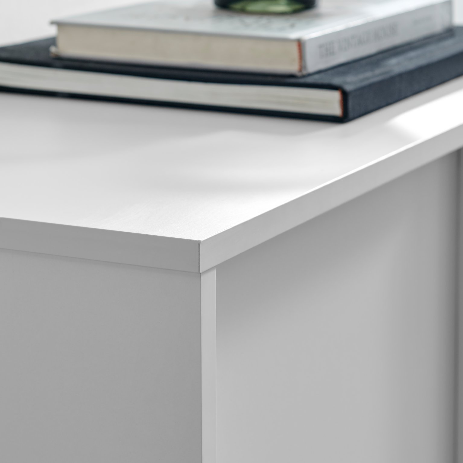 Svit Wooden Storage Sideboard Black Legs Minimalist Scandi Industrial 3 Drawers - Picture 6 of 14