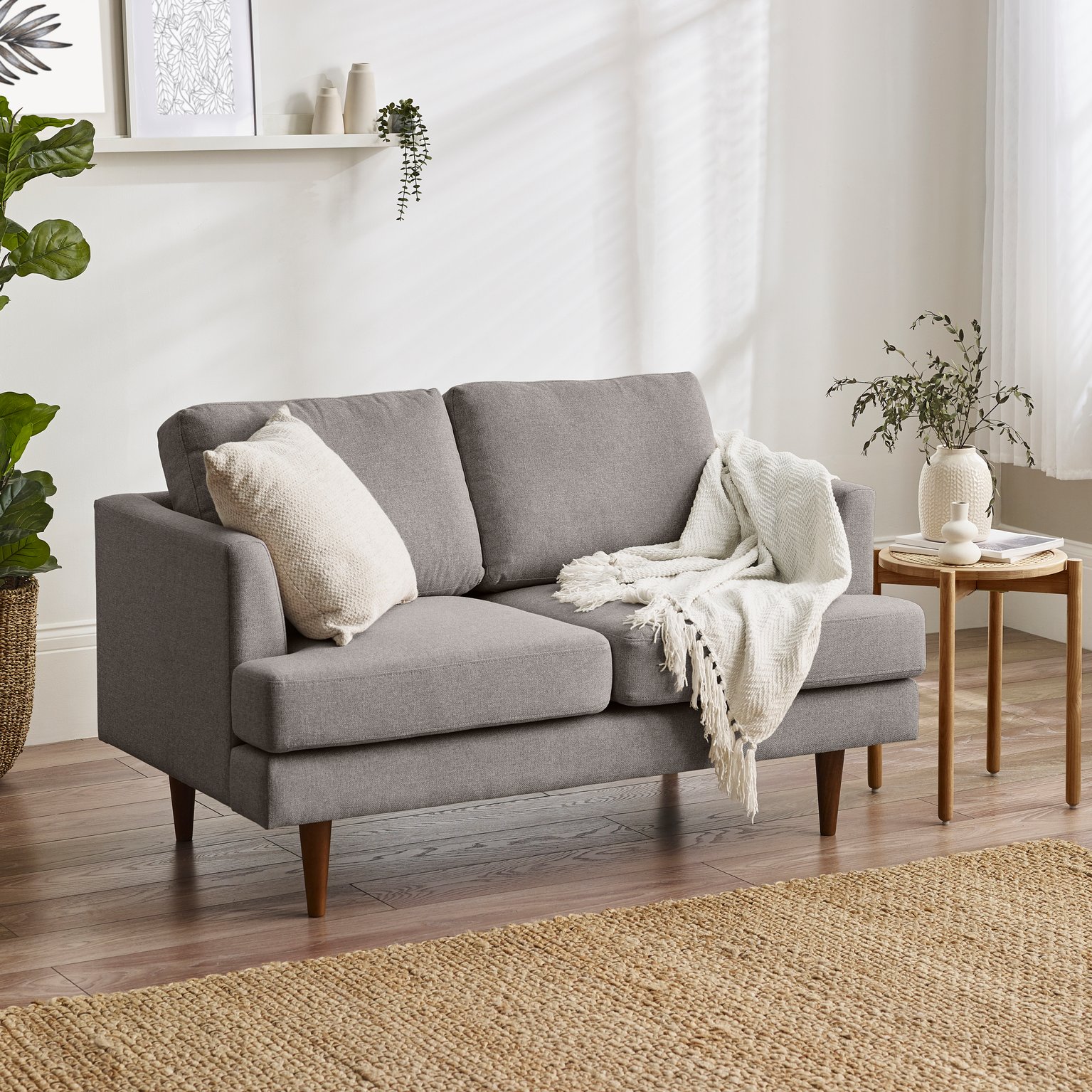 Fleur 2 Seater Sofa in Eco Recycled Fabric