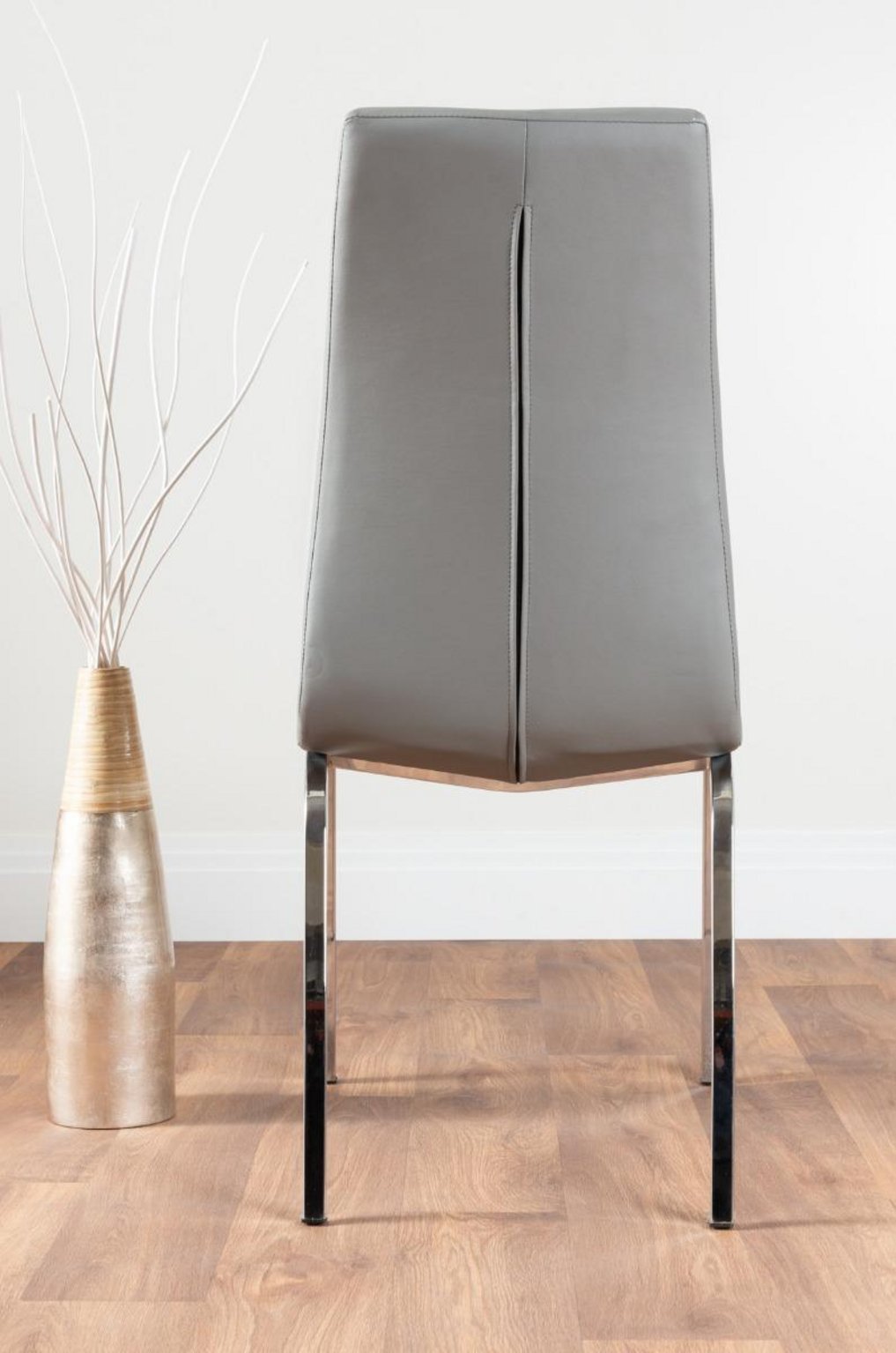 NOVARA Gold Round Tempered Glass Dining Table And 4 Faux Leather Dining Chairs - Picture 53 of 410