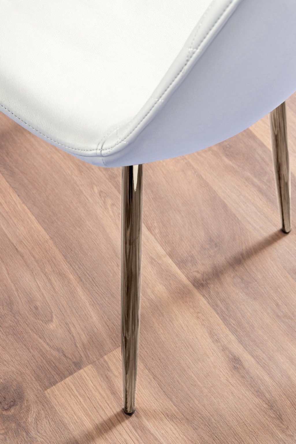 NOVARA Gold Round Tempered Glass Dining Table And 4 Faux Leather Dining Chairs - Picture 152 of 410