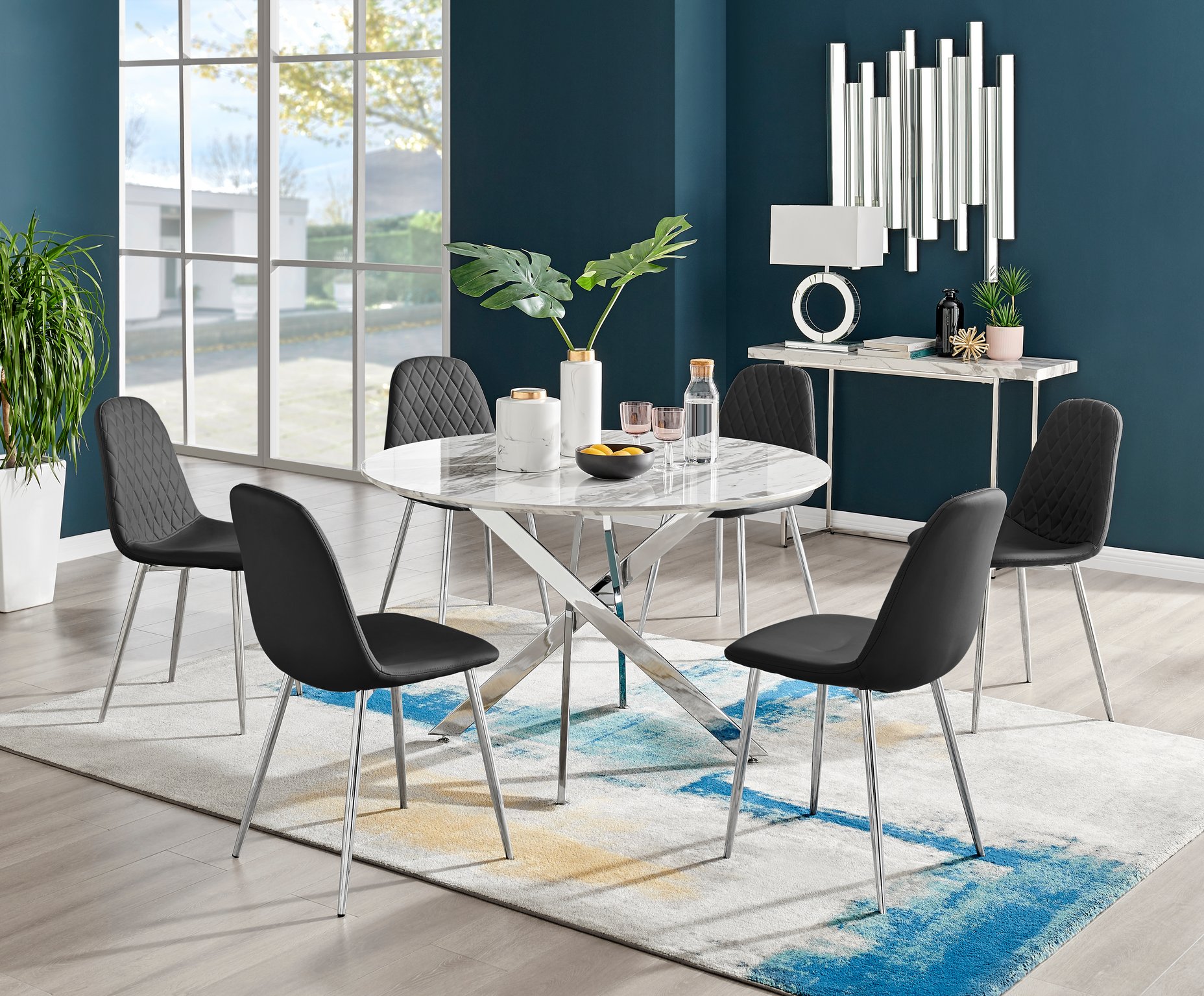 Dining table and chairs ebay discount