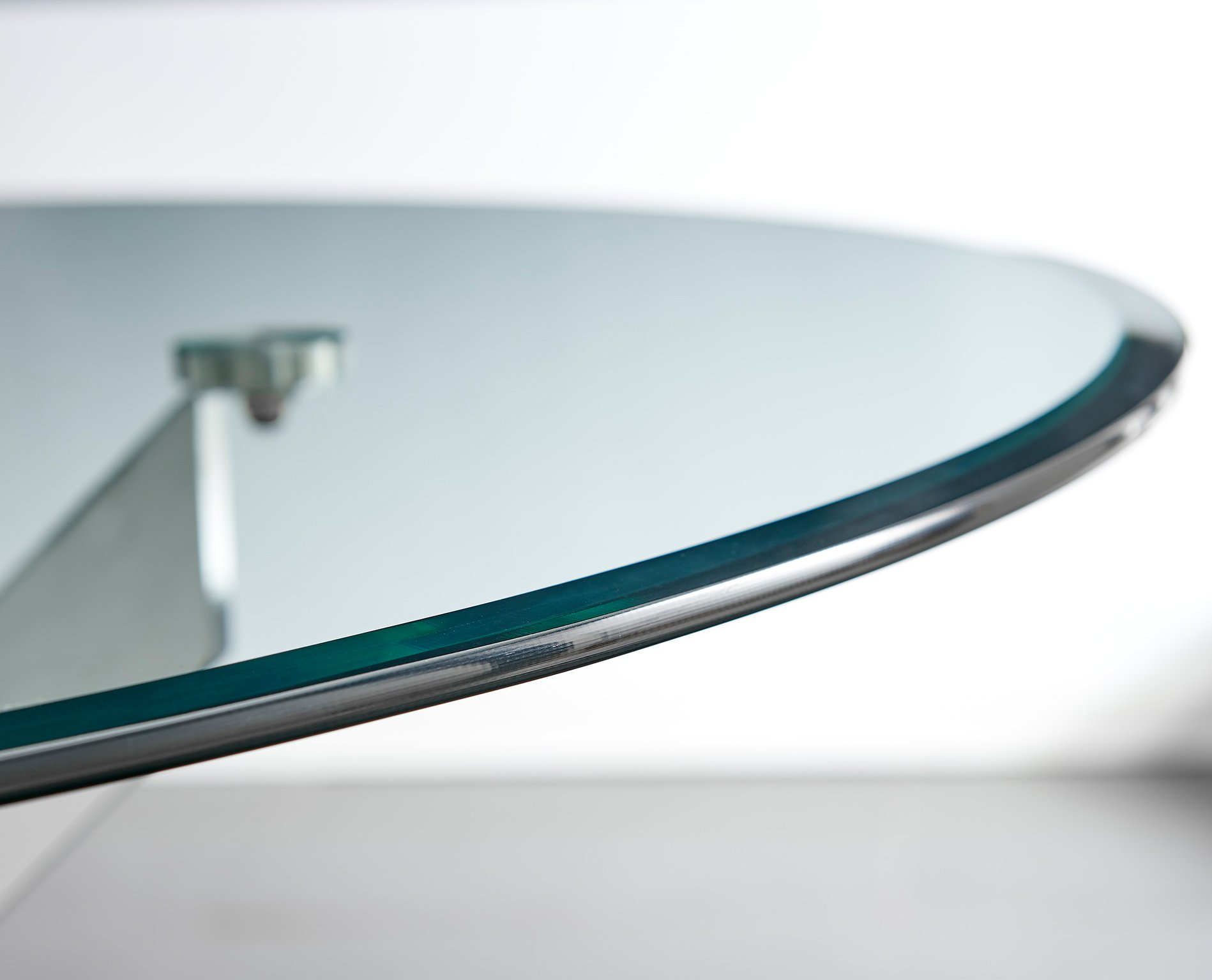 NOVARA Chrome Round Glass Dining Table and 4 Luxury Velvet Dining Chairs - Picture 12 of 248
