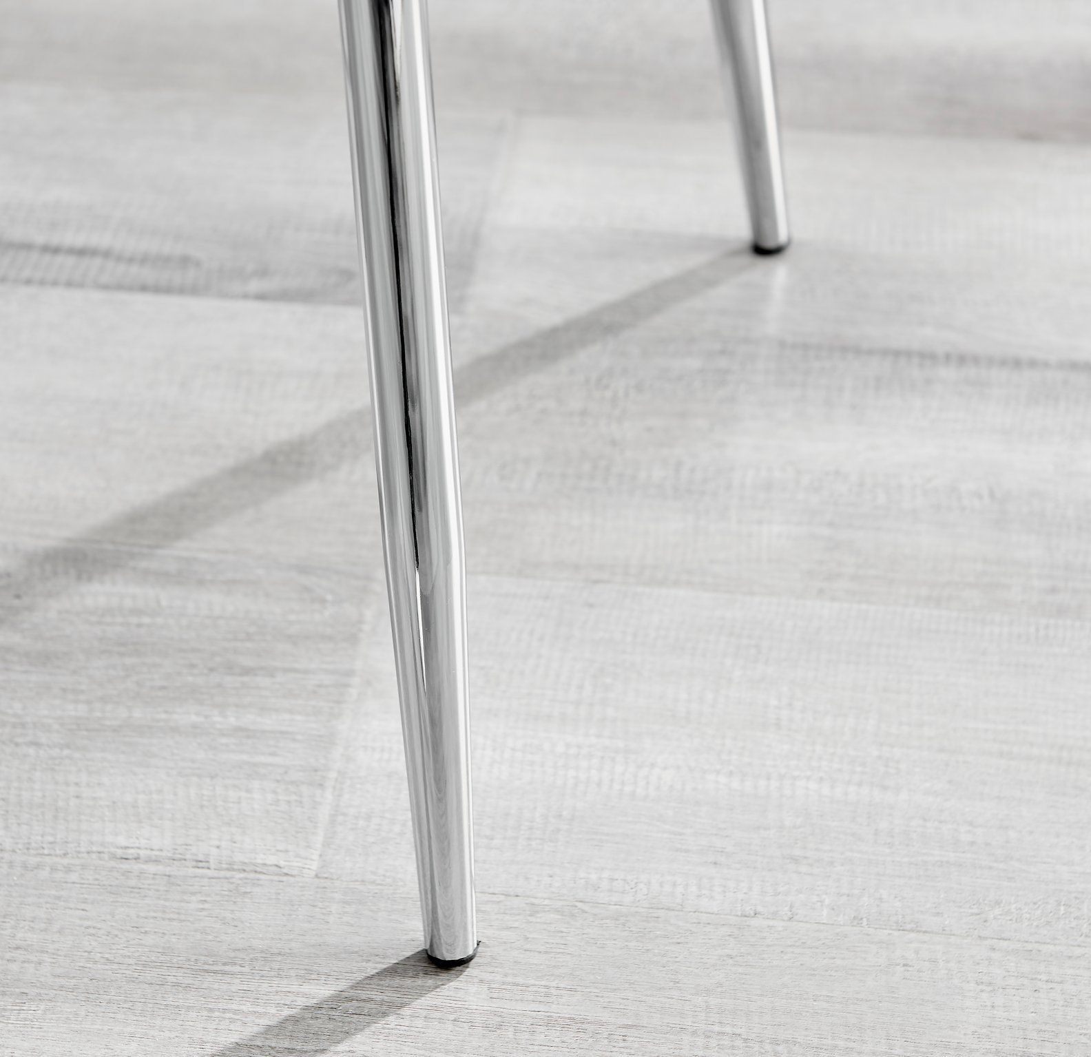 Set of 2 Nora Velvet Dining Chairs with Black or Chrome Legs Modern Wingback - Picture 48 of 79