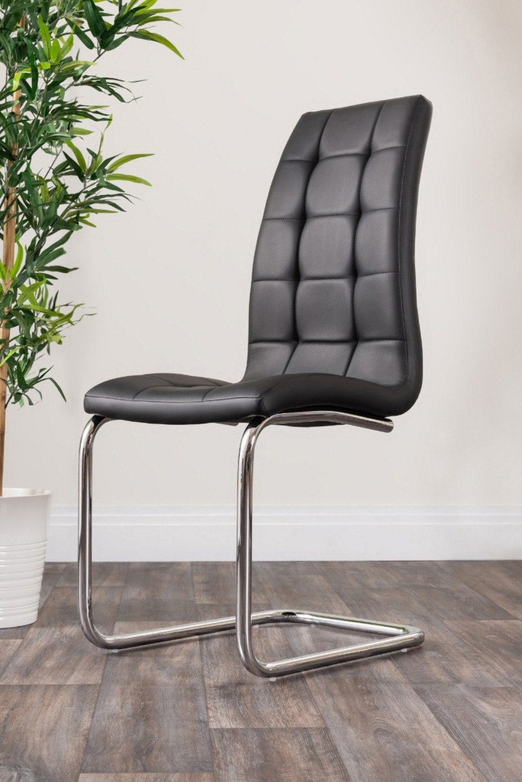 NOVARA Gold Round Tempered Glass Dining Table And 4 Faux Leather Dining Chairs - Picture 393 of 410