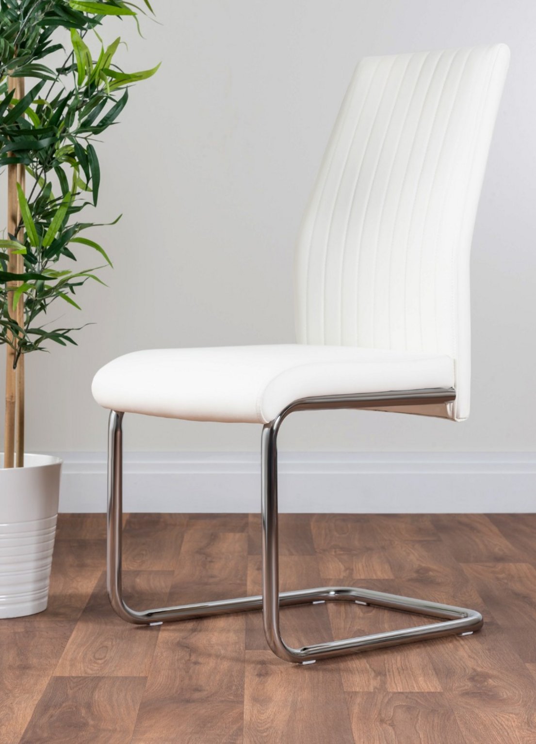 NOVARA Gold Round Tempered Glass Dining Table And 4 Faux Leather Dining Chairs - Picture 243 of 410
