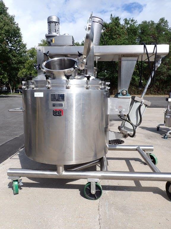 Lee 250D7T 250 Gallon Sanitary Agitated Vacuum Vessel