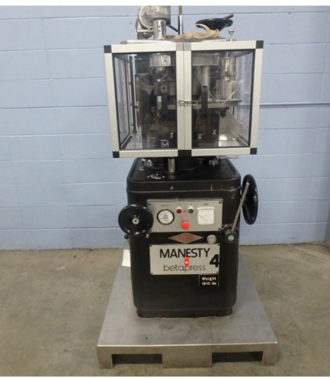 Used Manesty Betapress 16 Station Tablet Press