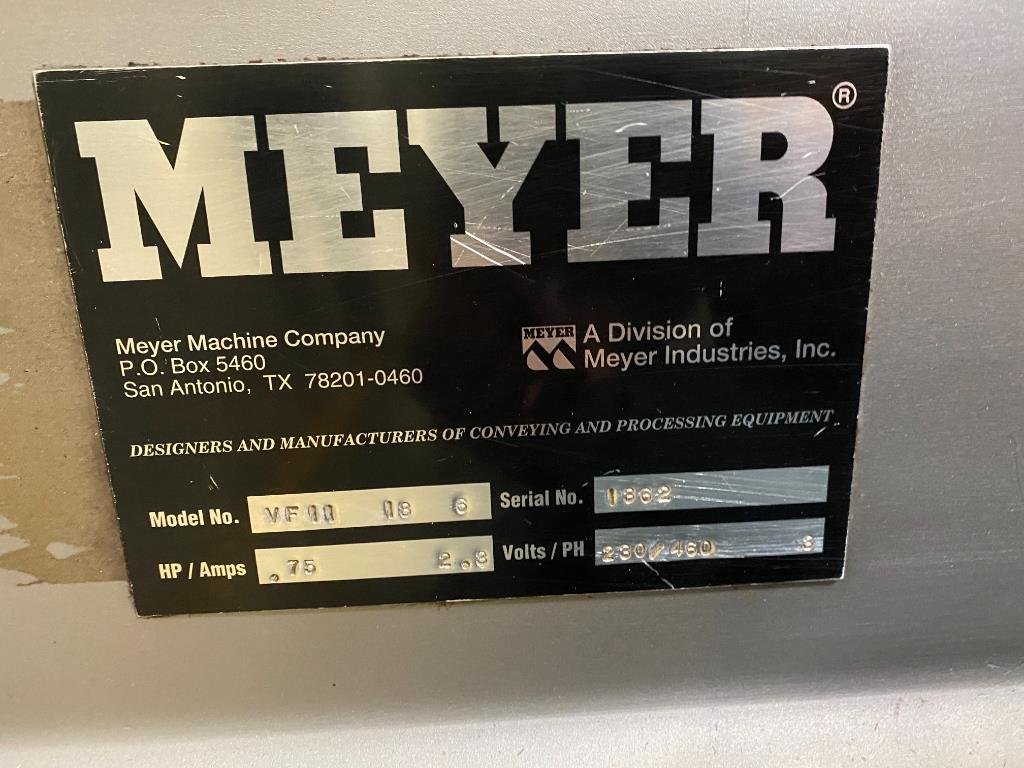 Used Meyer VF11186 Vibratory Feeder