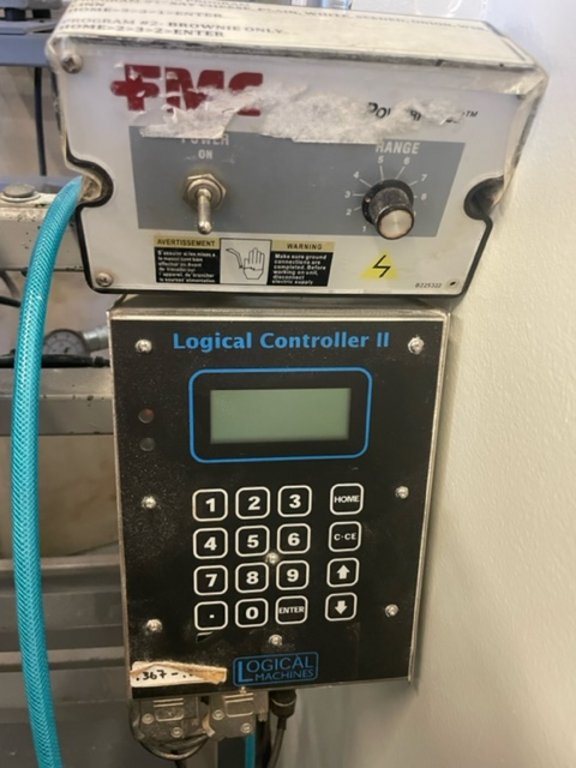 Used Logical Machines S-4 Stainless Steel Net Weigh Filler