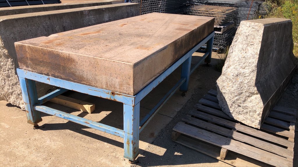 Used Granite Precision Measuring Table 10Lx4Wx1H