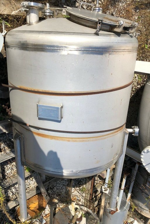 Casale 550 Gallon 304 Stainless Steel Mix Tank