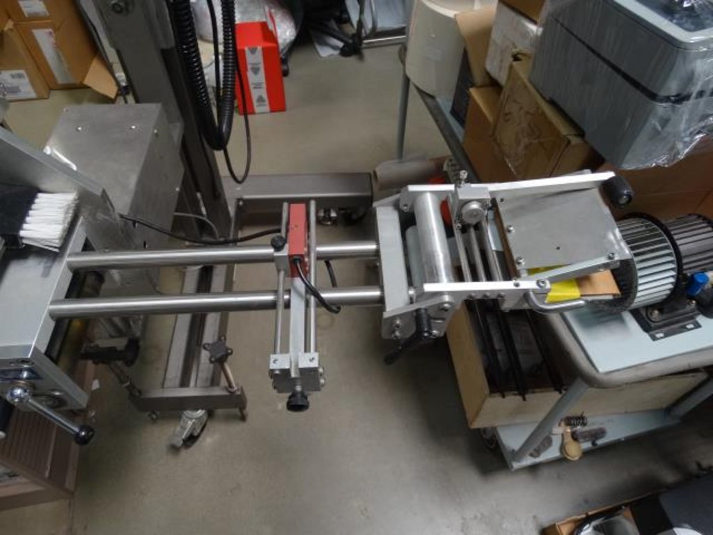 Used Quadrel Q60 Pressure Sensitive Label Applicator