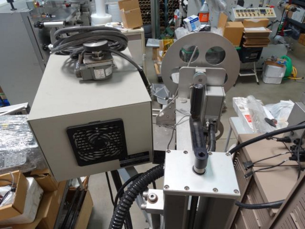 Used Quadrel Q60 Pressure Sensitive Label Applicator