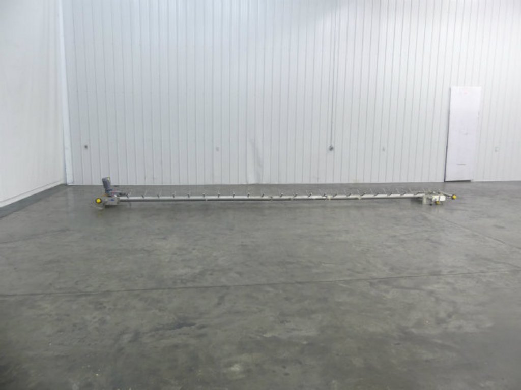 Trough Belt Conveyor 17 Inch Wide x 24 Foot Long