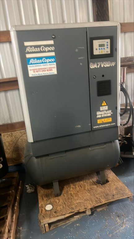 Used Atlas Copco GA7VSD FF Air Compressor