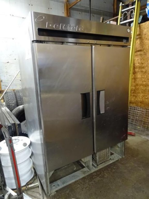 delfield 2 door refrigerator