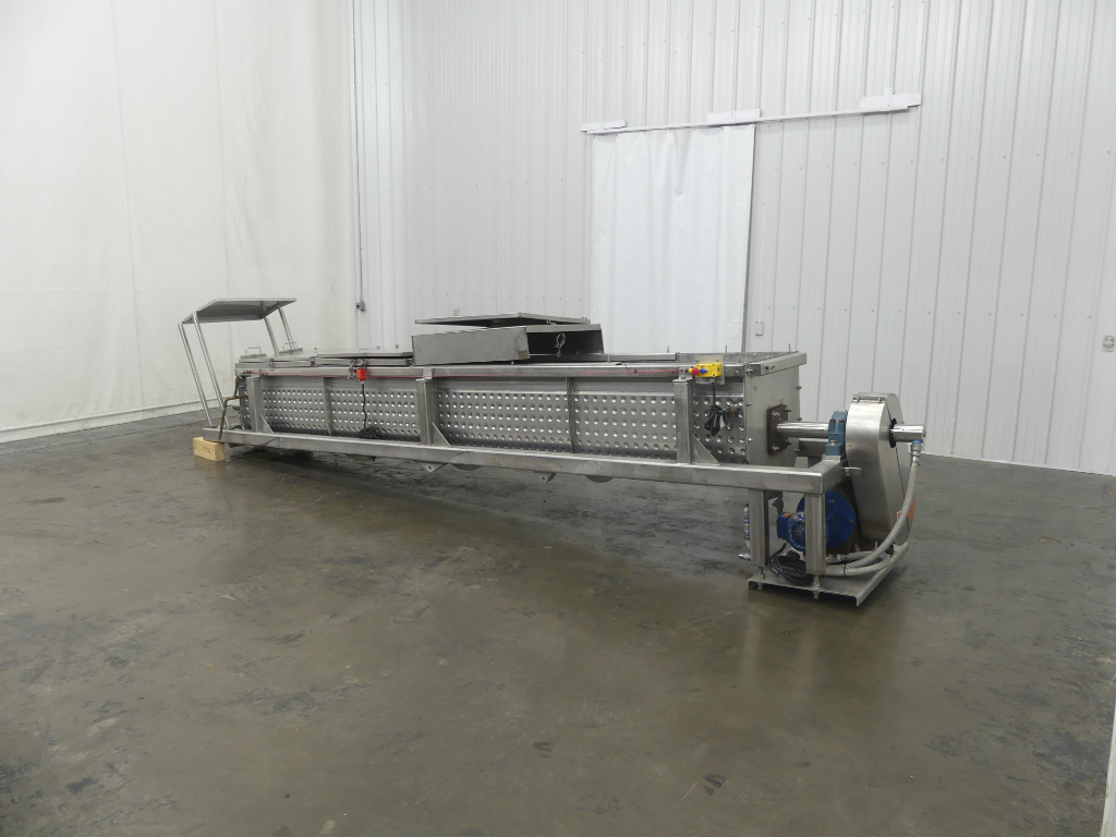Stainless Jacketed Auger Mixer Conveyor 14 Long